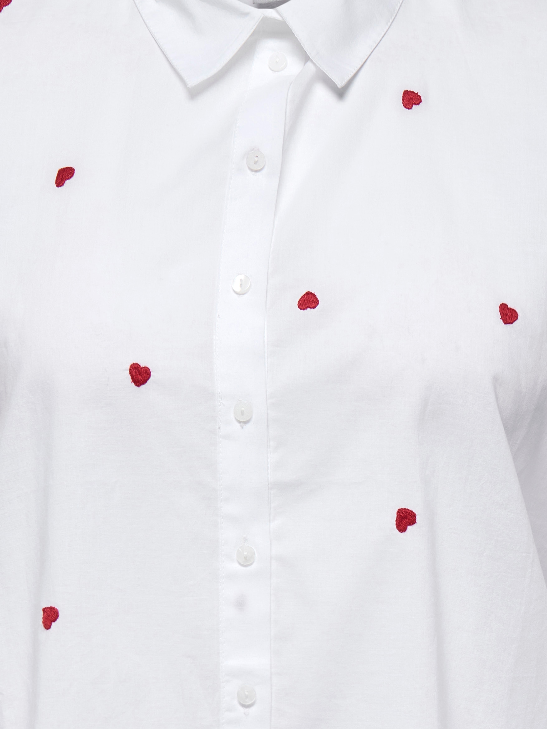 ONLY CARMAKOMA Langarmbluse »CARNEW LINA GRACE LS EMB SHIRT WVN NOOS« Baumwolle