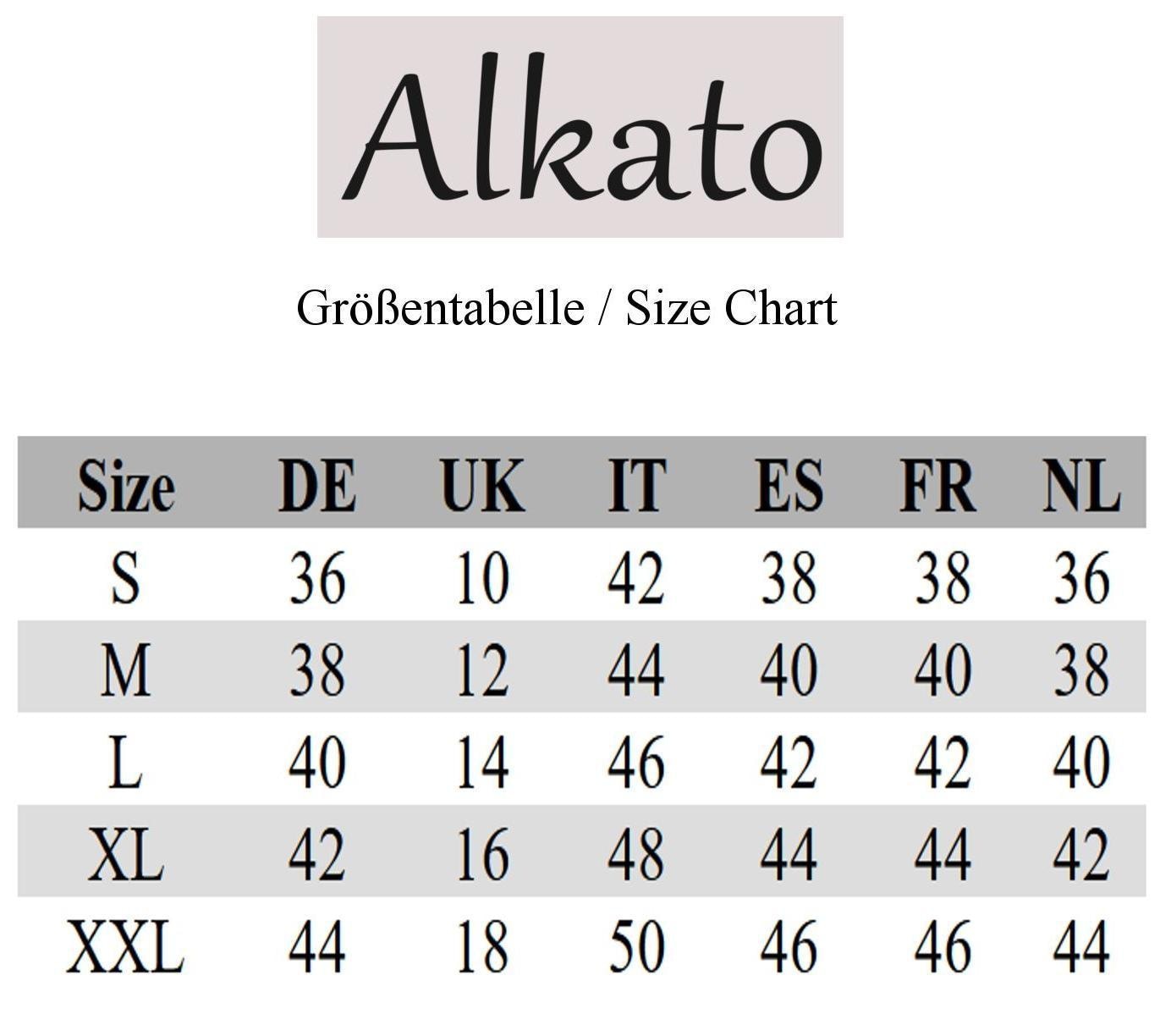 ALKATO Hotpants »Shorts Alkato Damen Sport Shorts mit Hohem Bund«