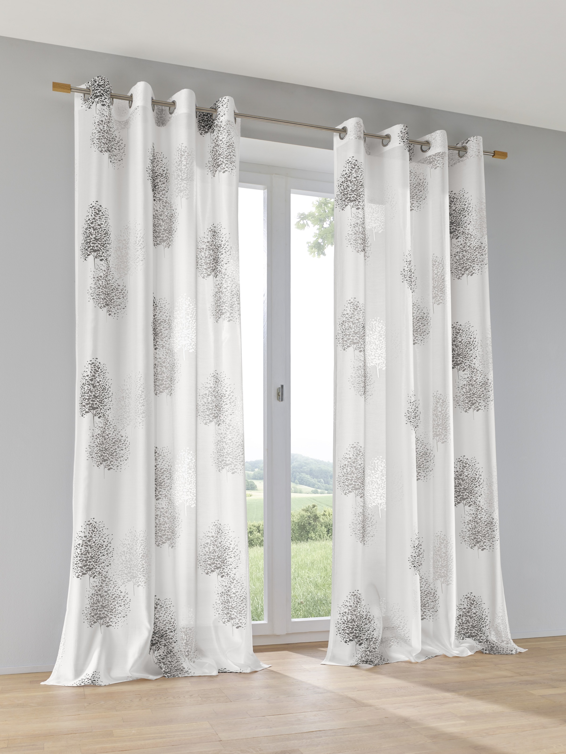 heine home Gardine Ösen 1 Stk. tlg.