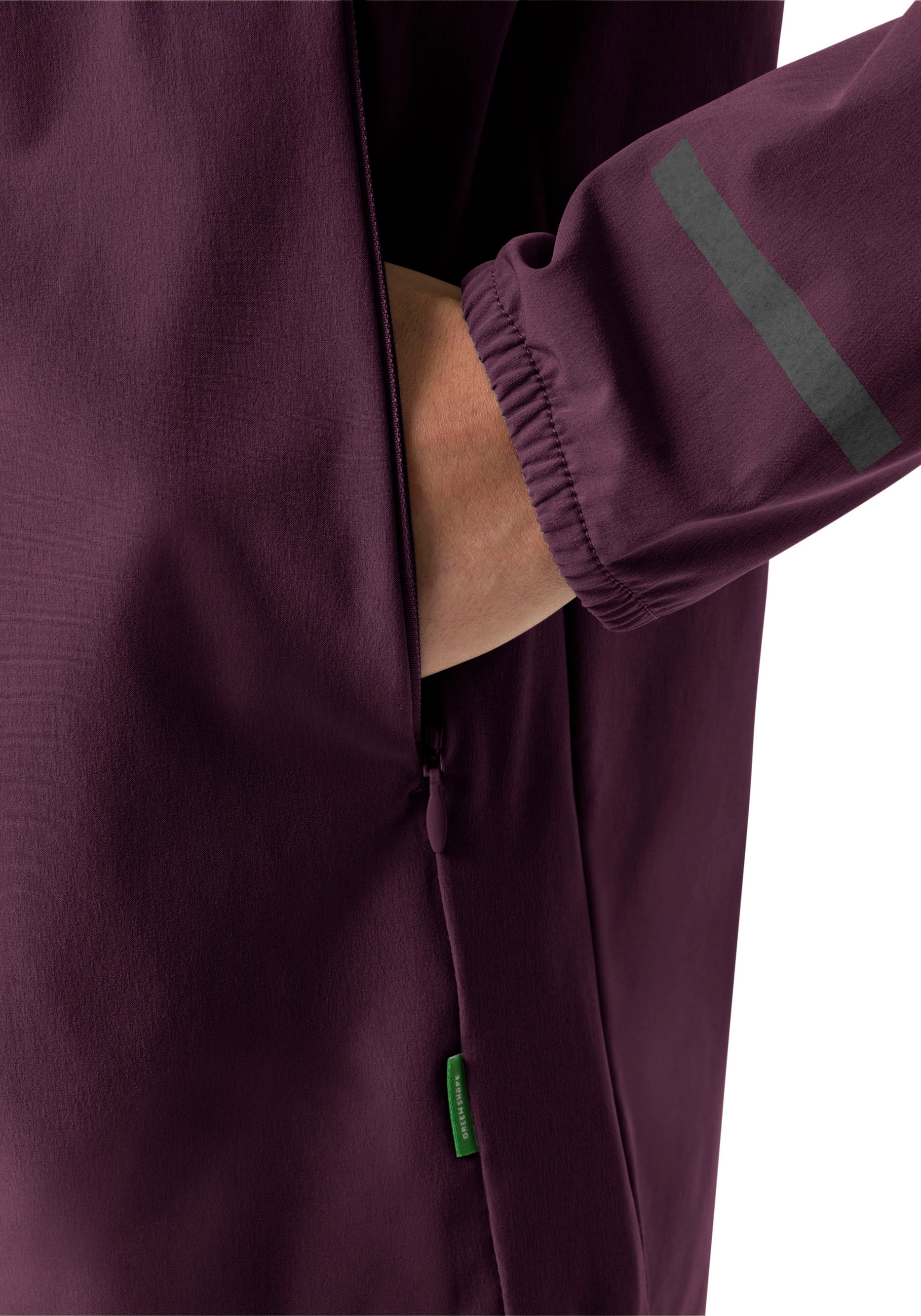 VAUDE Funktionsjacke »WOMEN'S CYCLIST AIR JACKET«, (1 St.), mit Kapuze, Wasserabweisend & Windabweisend & Atmungsaktiv