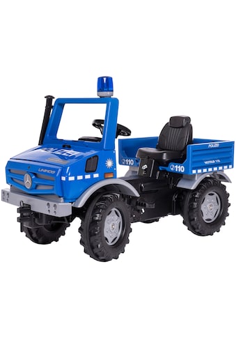 Tretfahrzeug »rolly Unimog Polizei«, mit Blaulicht