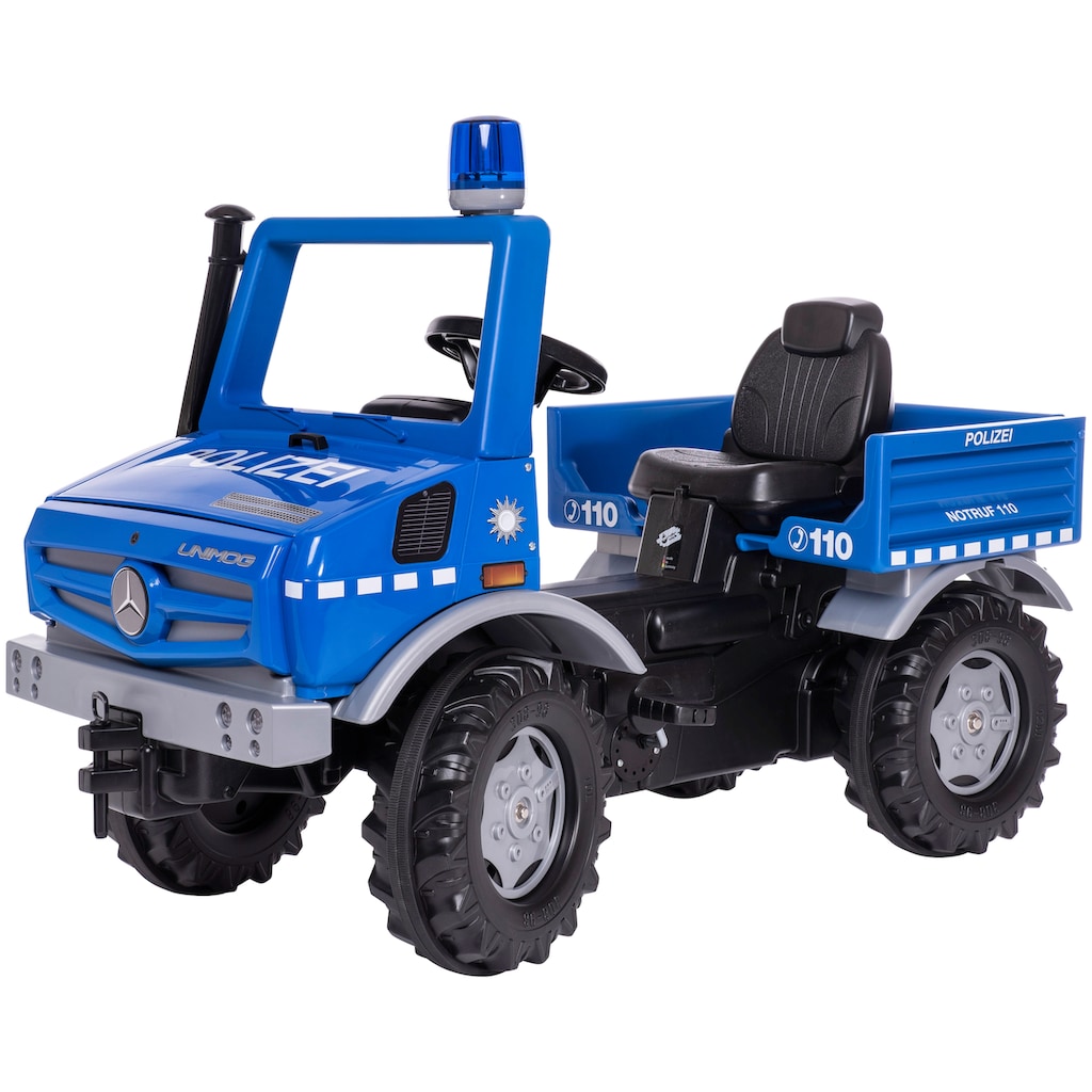 Rolly Toys Tretfahrzeug »rolly Unimog Polizei«, mit Blaulicht