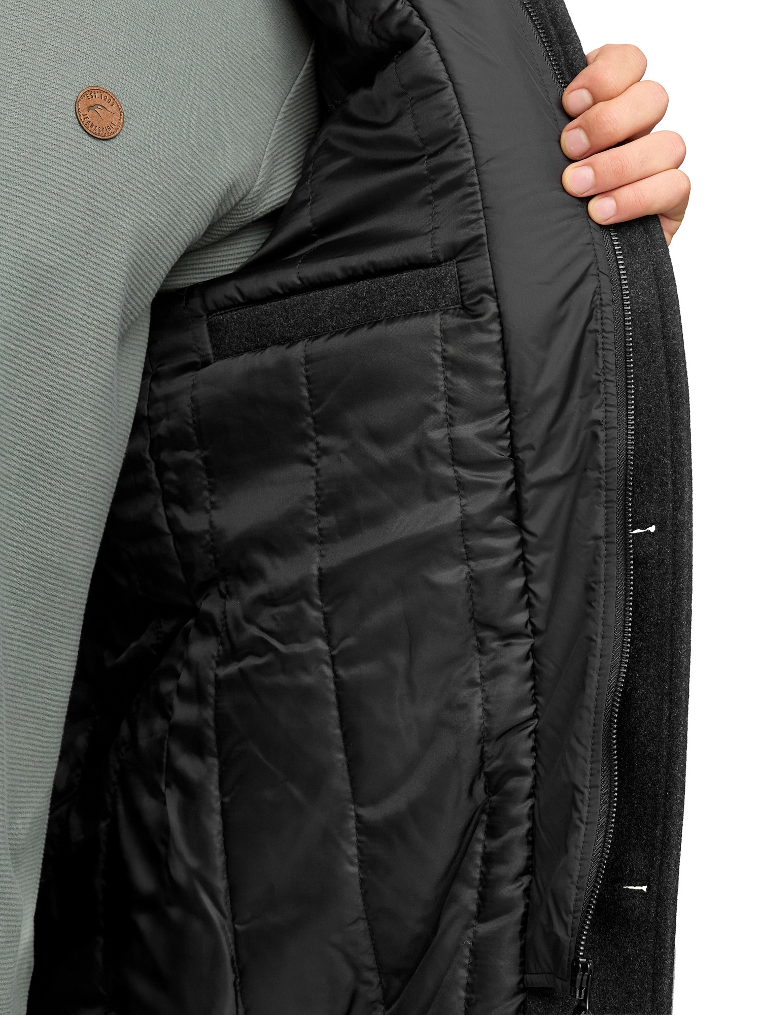 Indicode Wolljacke »INLunik« ohne Kapuze