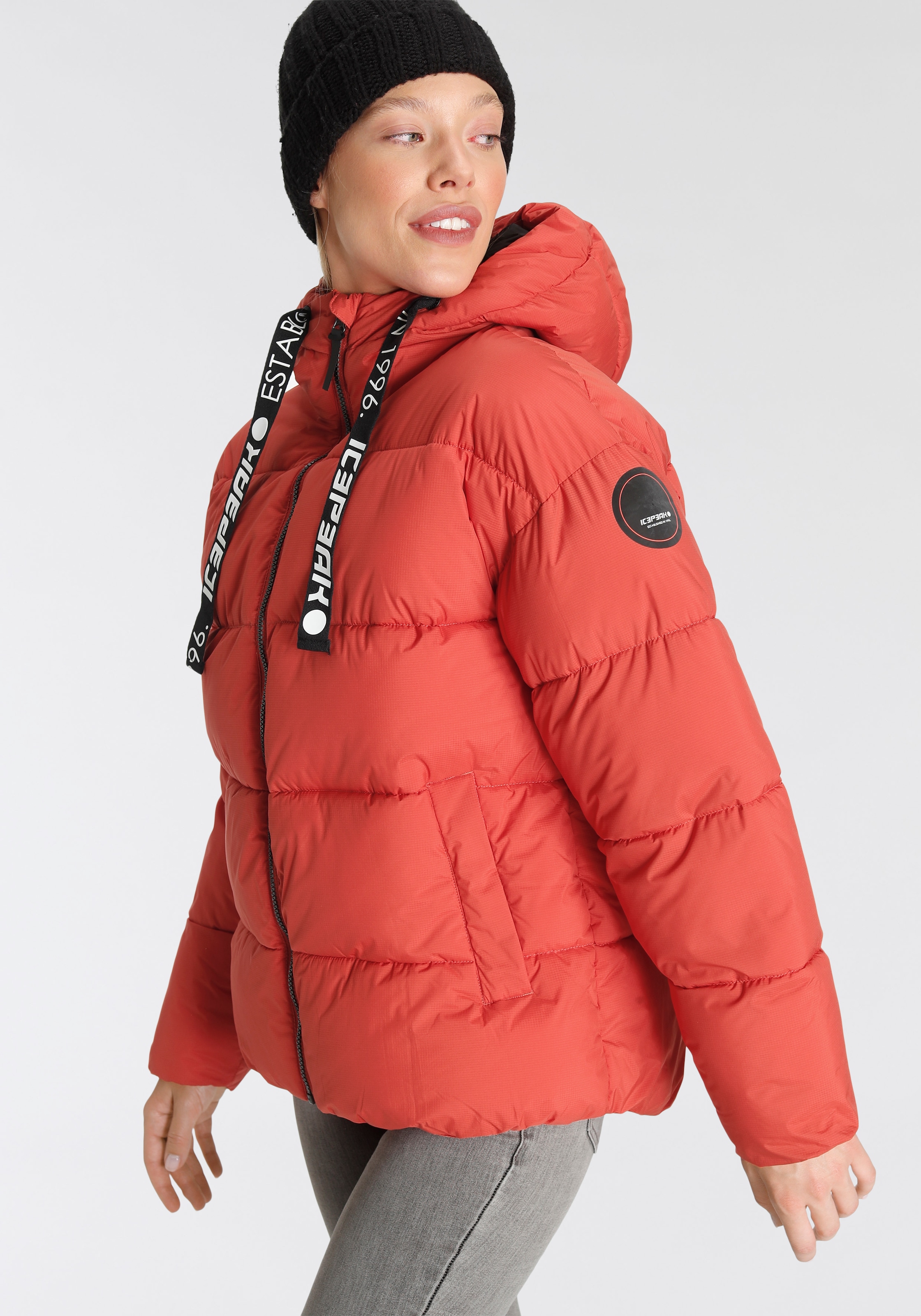Icepeak Steppjacke »VACHA«, mit Kapuze