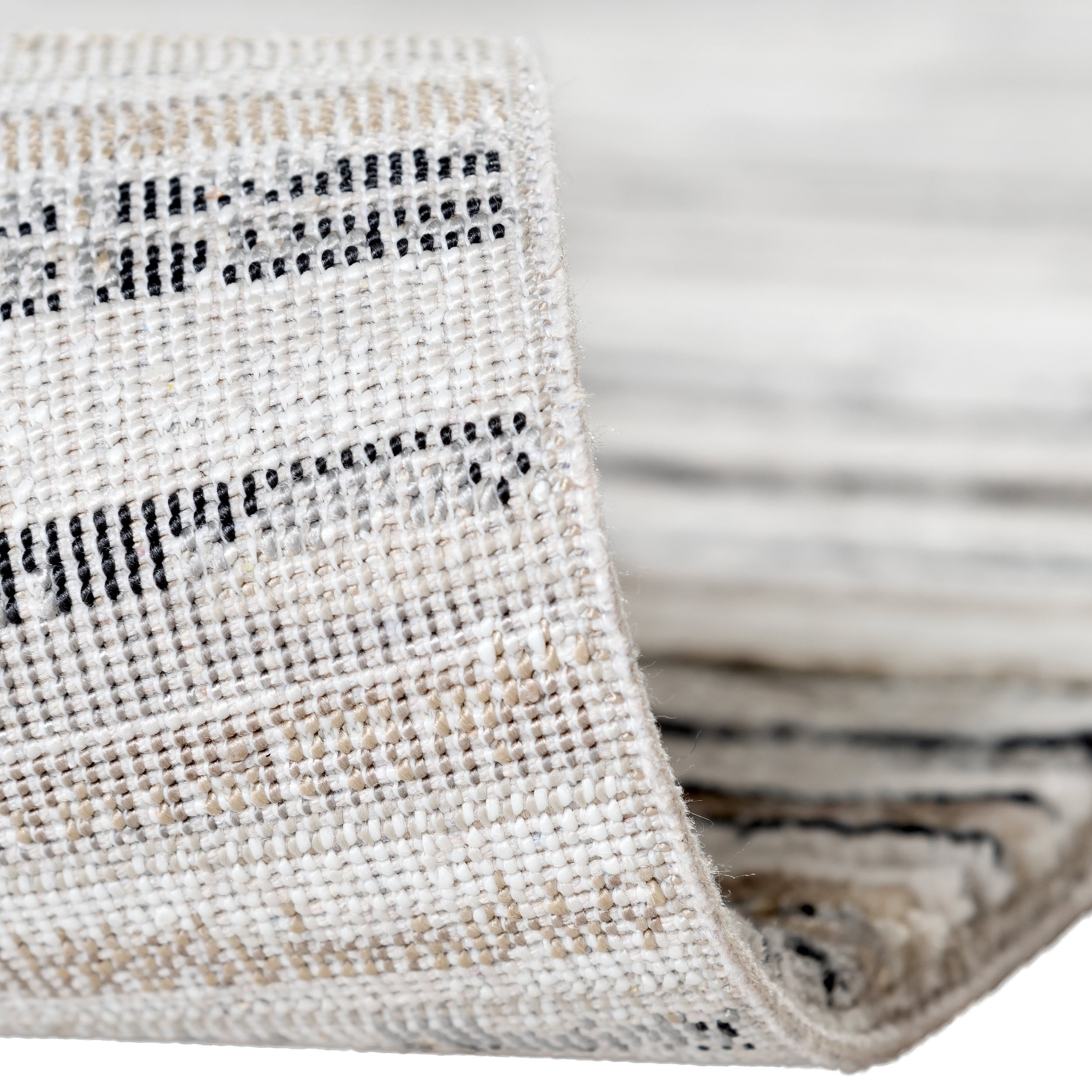 Sehrazat Teppich »Glory 260«, rechteckig, 10 mm Höhe, Hoch-Tief-Struktur, Kurzflorteppich, Wohnzimmer