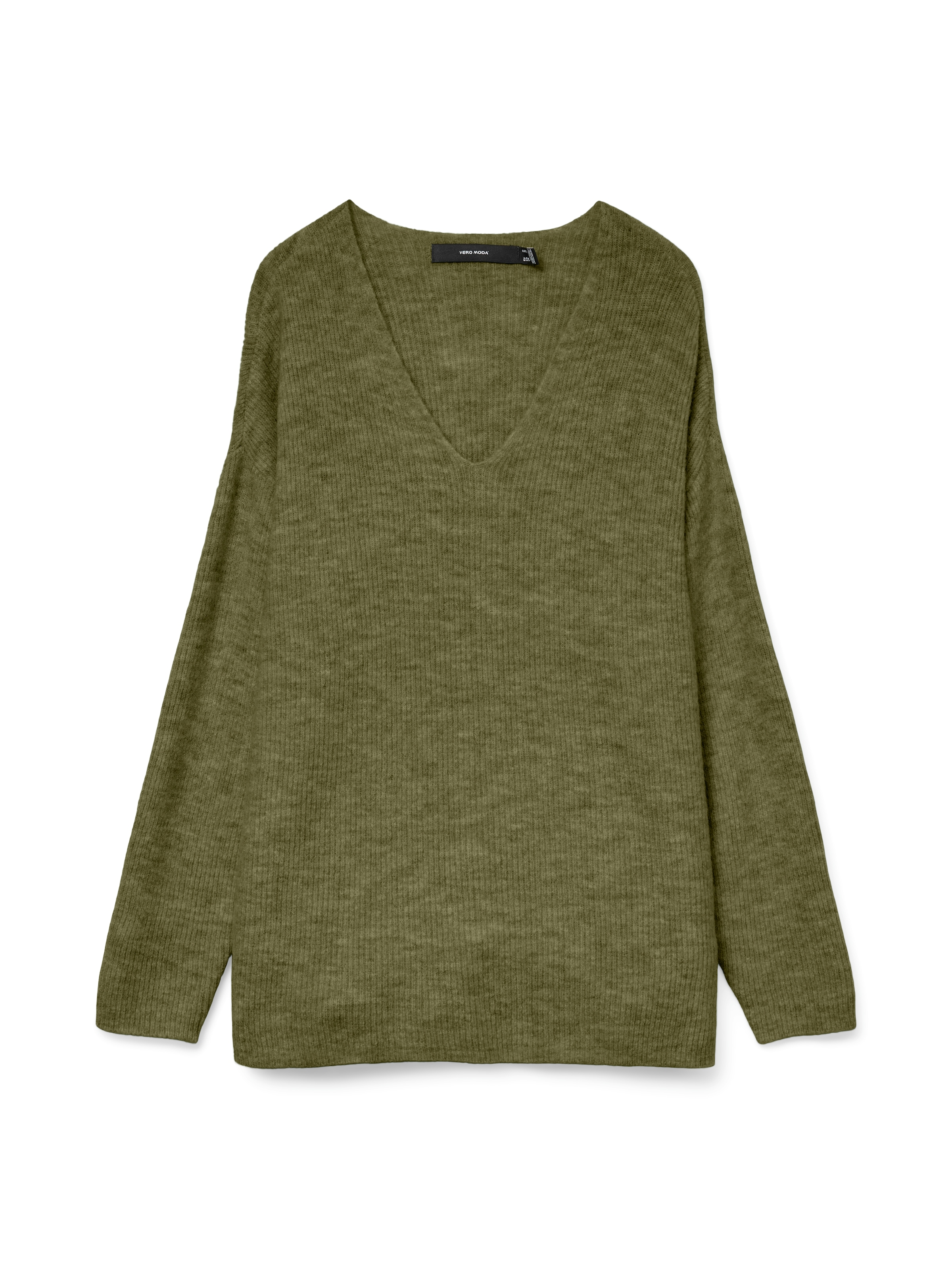 Vero Moda V-Ausschnitt-Pullover »VMCREWLEFILE LS V-NECK BLOUSE NOOS«