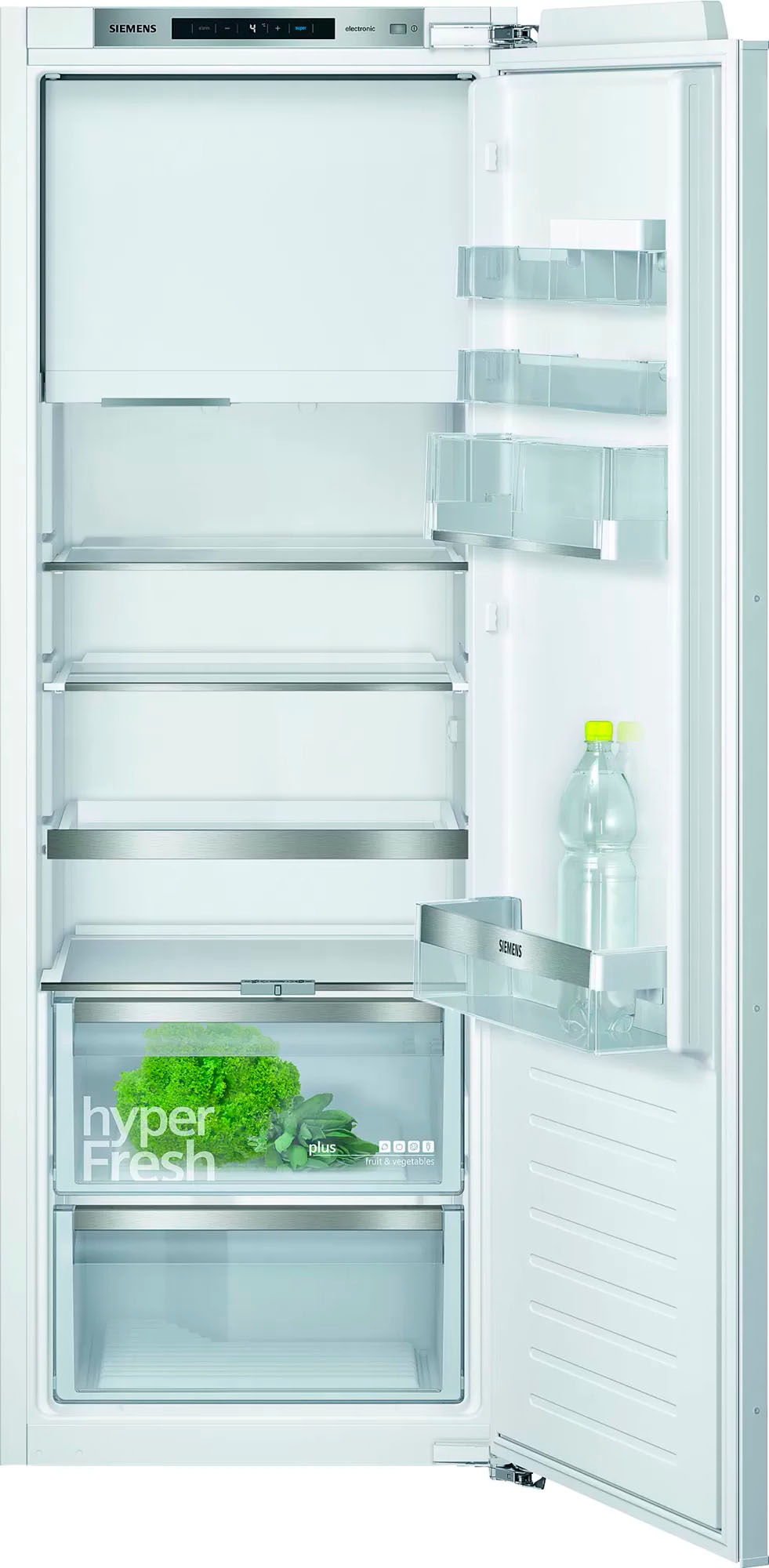 SIEMENS Einbaukühlschrank iQ500 "KI72LADE0" 157,7 cm hoch 55,8 cm breit HyperFresh Plus: längere Frische für Obst und Gemüse
