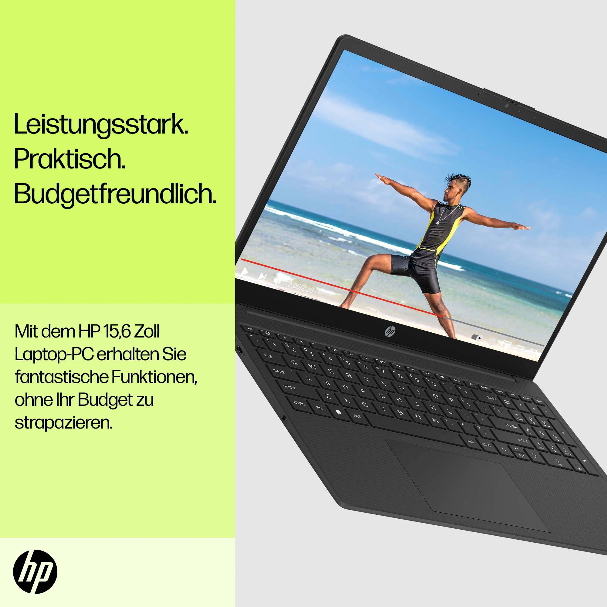HP Notebook »15-fd0215ng«, 39,6 cm, 128 ➥ Zoll, Intel, XXL 3 Graphics, 15,6 Celeron, GB Garantie UHD Jahre SSD / UNIVERSAL 