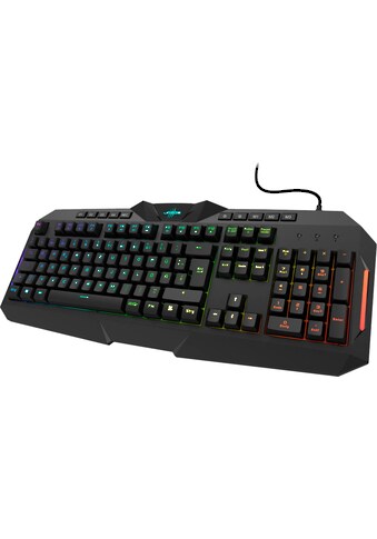 Hama Gaming-Tastatur »Exodus 700«, (USB-Anschluss-Handgelenkauflage-Fn-Tasten) kaufen