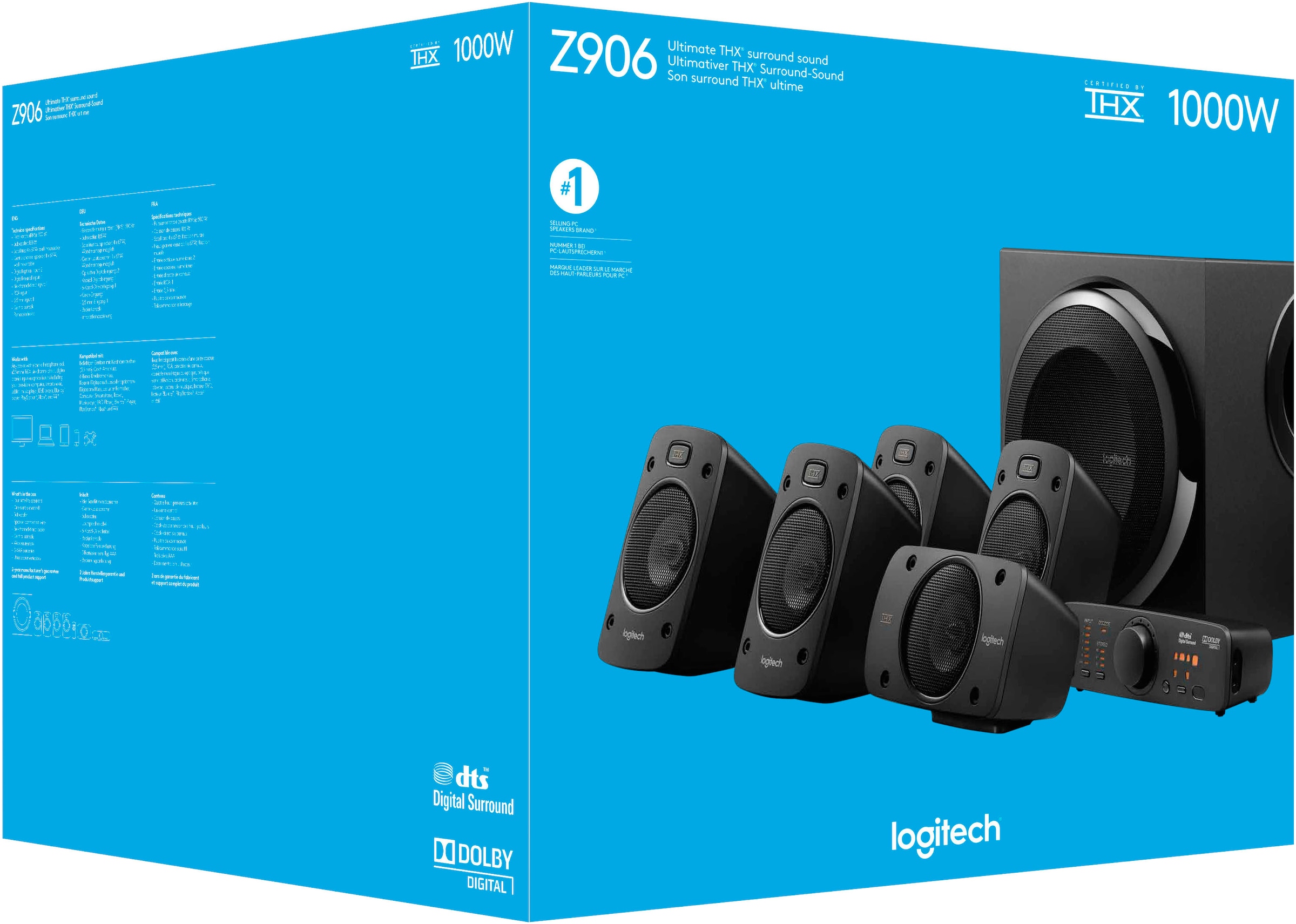 Logitech Lautsprecher »Z906«