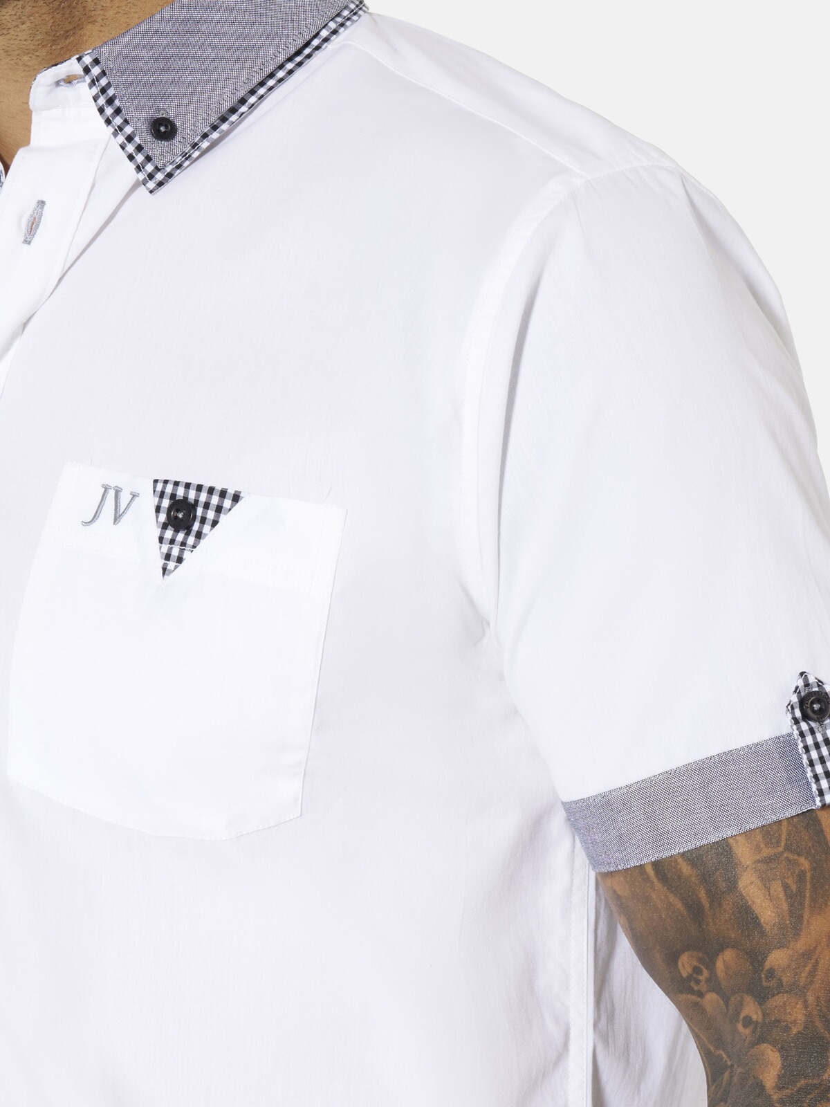 Jan Vanderstorm Kurzarmhemd »Kurzarmhemd NIELAS«