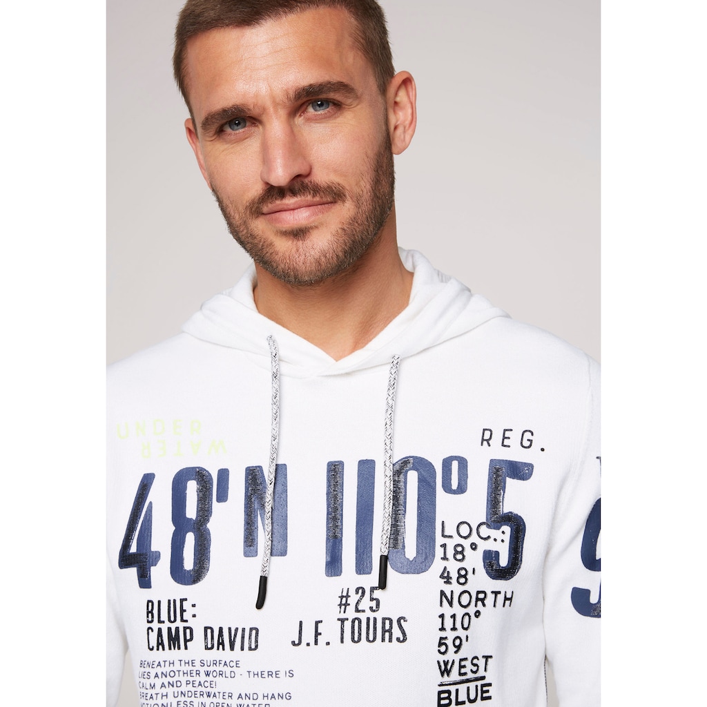 CAMP DAVID Kapuzenpullover