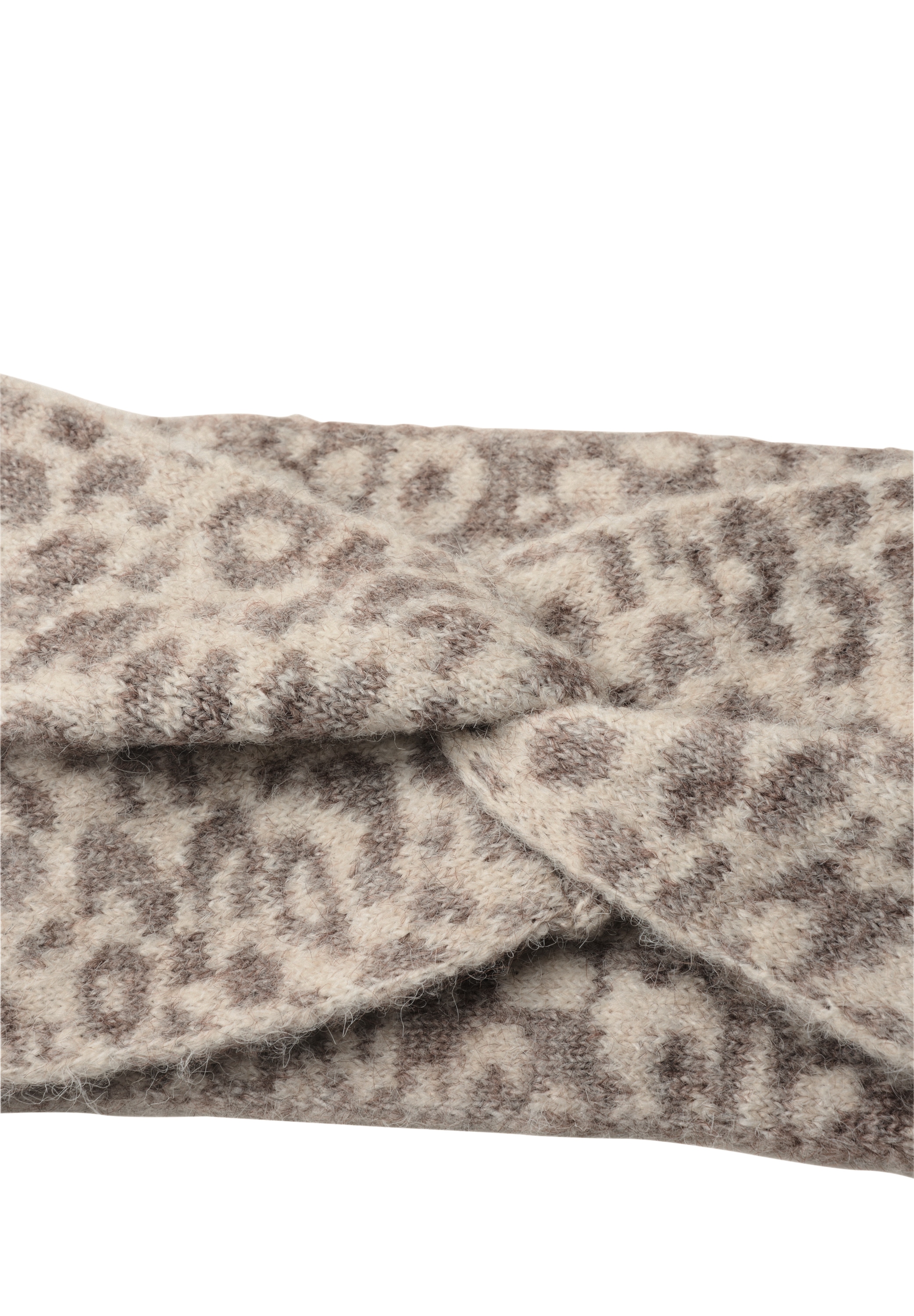 STREET ONE Stirnband Jacquard Stirnband mit Leo-Muster