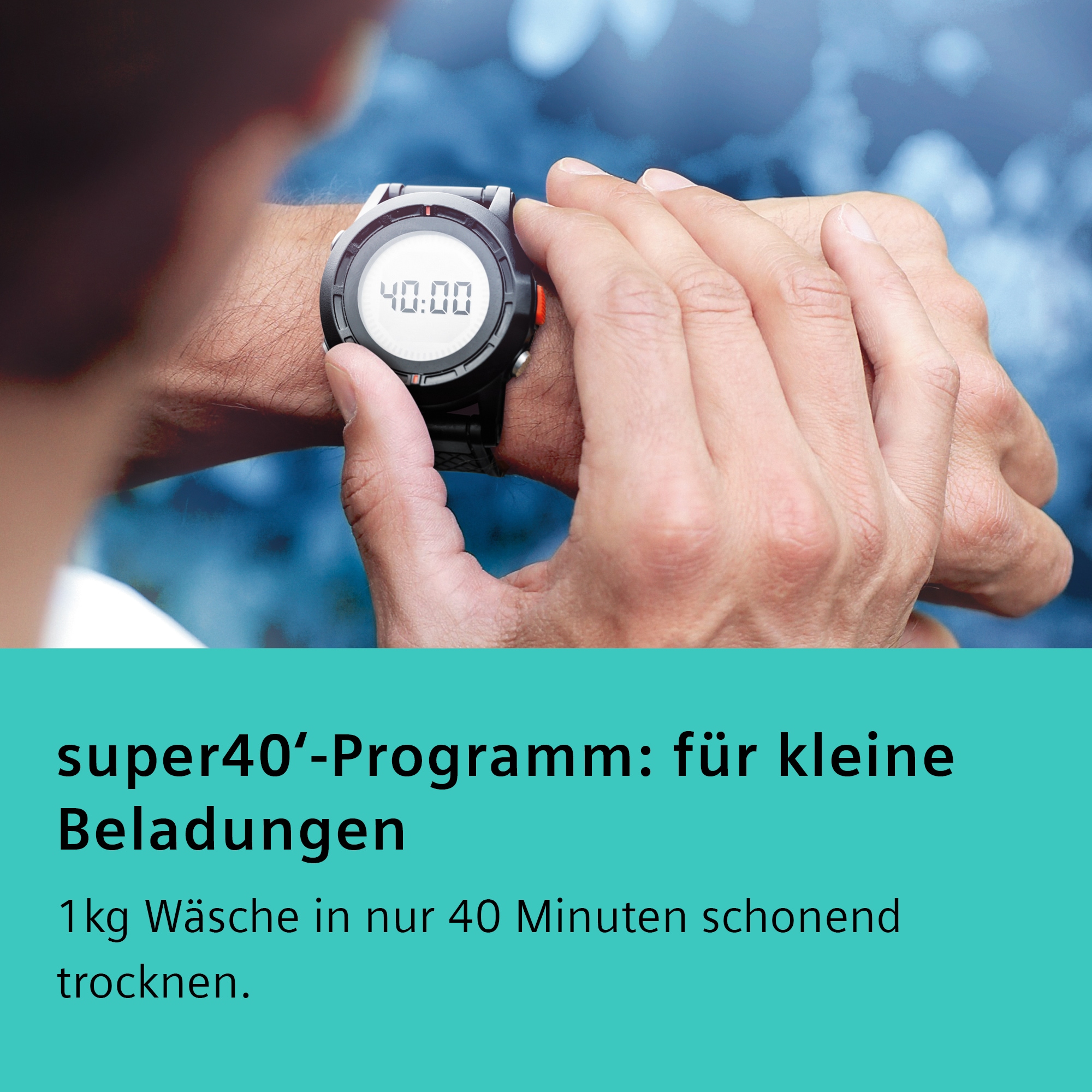 SIEMENS Wärmepumpentrockner »WQ35G2D00« iQ500 8 Selbstreinigender Kondensator, Halbe Beladung, Reversierende Trommel