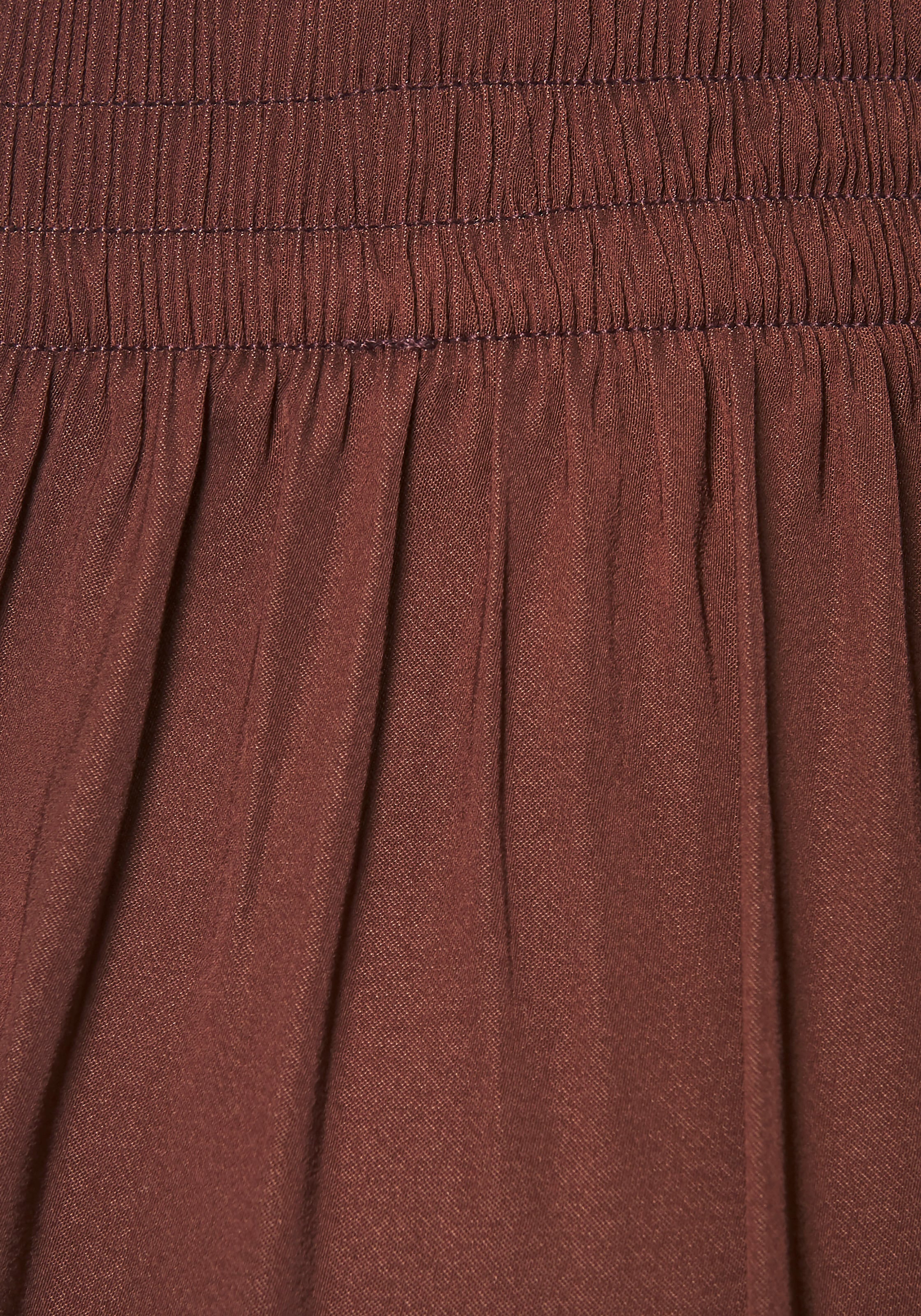 LASCANA Webhose  aus leichter Satinqualität, luftige Sommerhose mit Taschen, elegant