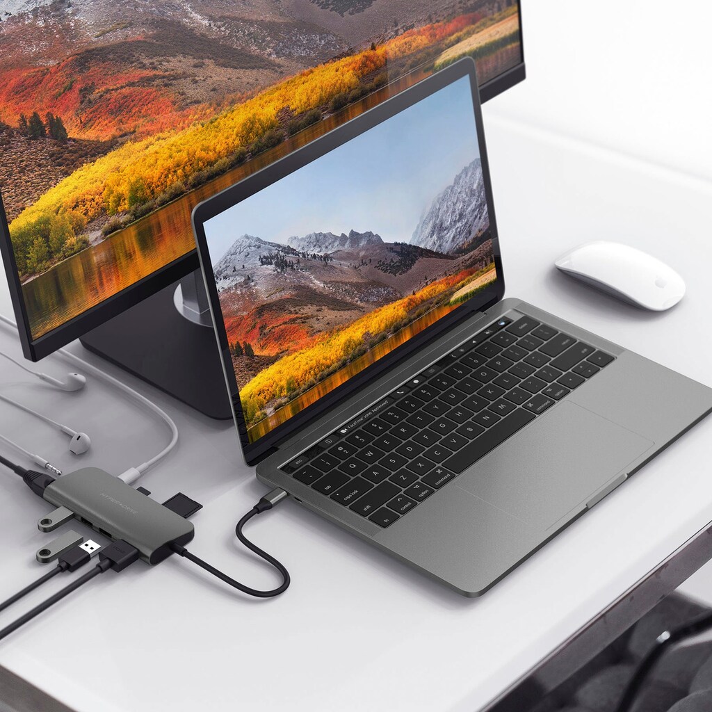 Hyper Adapter »POWER 9-in-1 USB-C Hub«