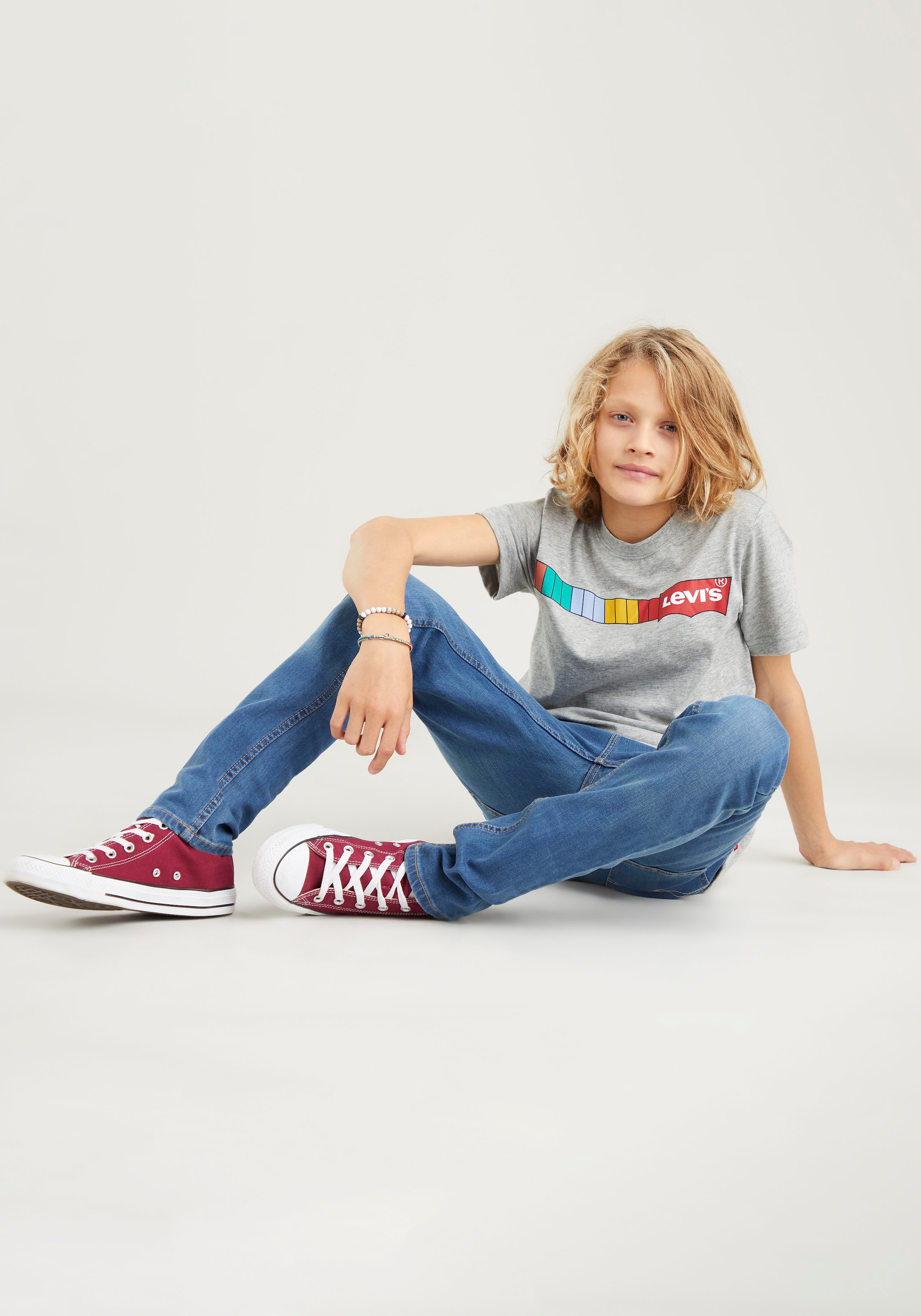 Levi's® Kids Skinny-fit-Jeans »LVB-510 SKINNY FIT JEANS«, for BOYS