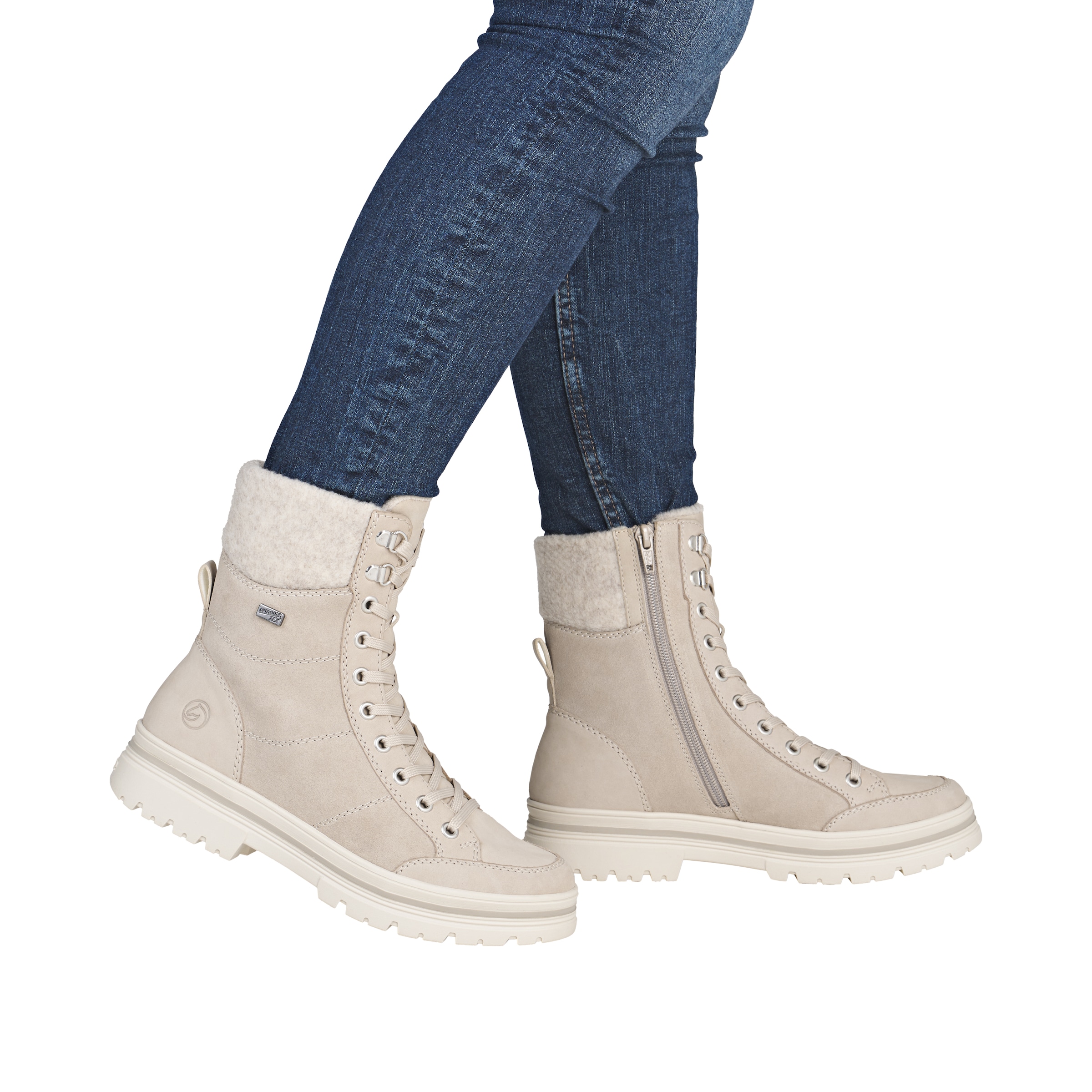 Remonte Winterstiefelette »Elisabeth Hurley-Collection«  Winterboots, Schnürboots, Profilsohle, mit TEX-Membrane