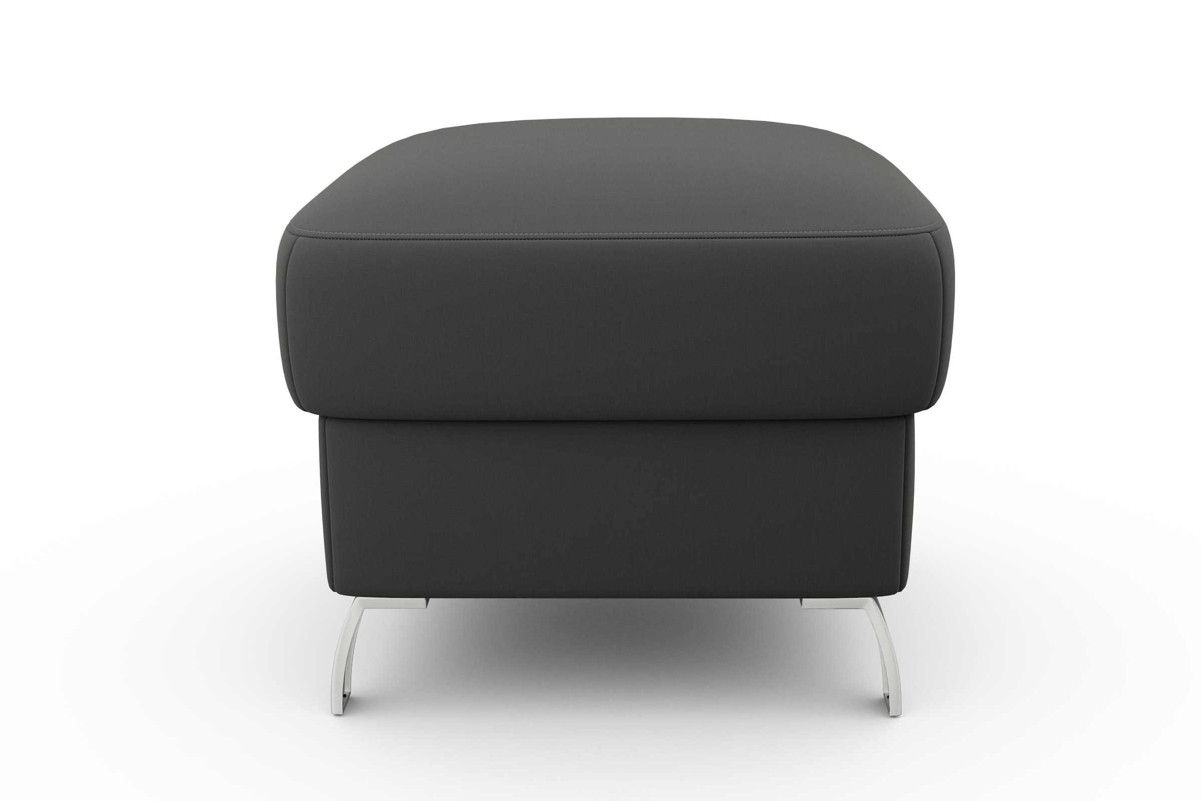 sit&more Hocker »Palmera, B: 58 cm«, mit Stauraum, Federkern