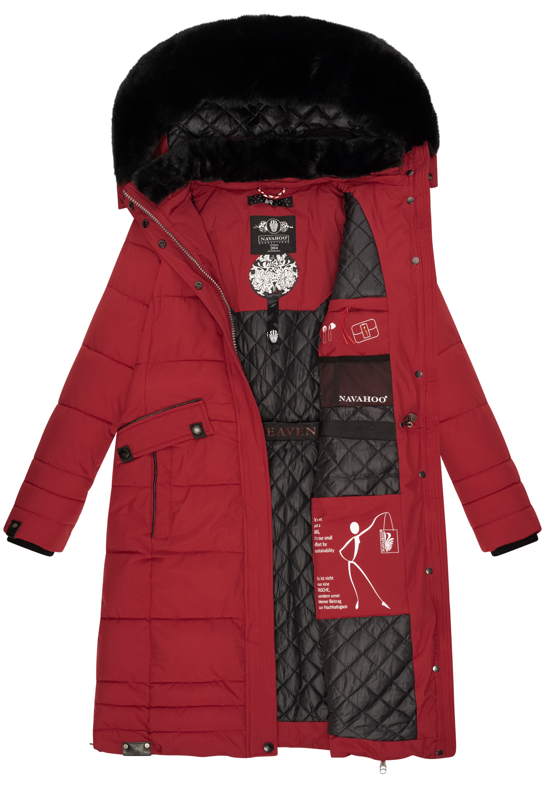 Navahoo Wintermantel »Wintermantel Fahmiyaa«