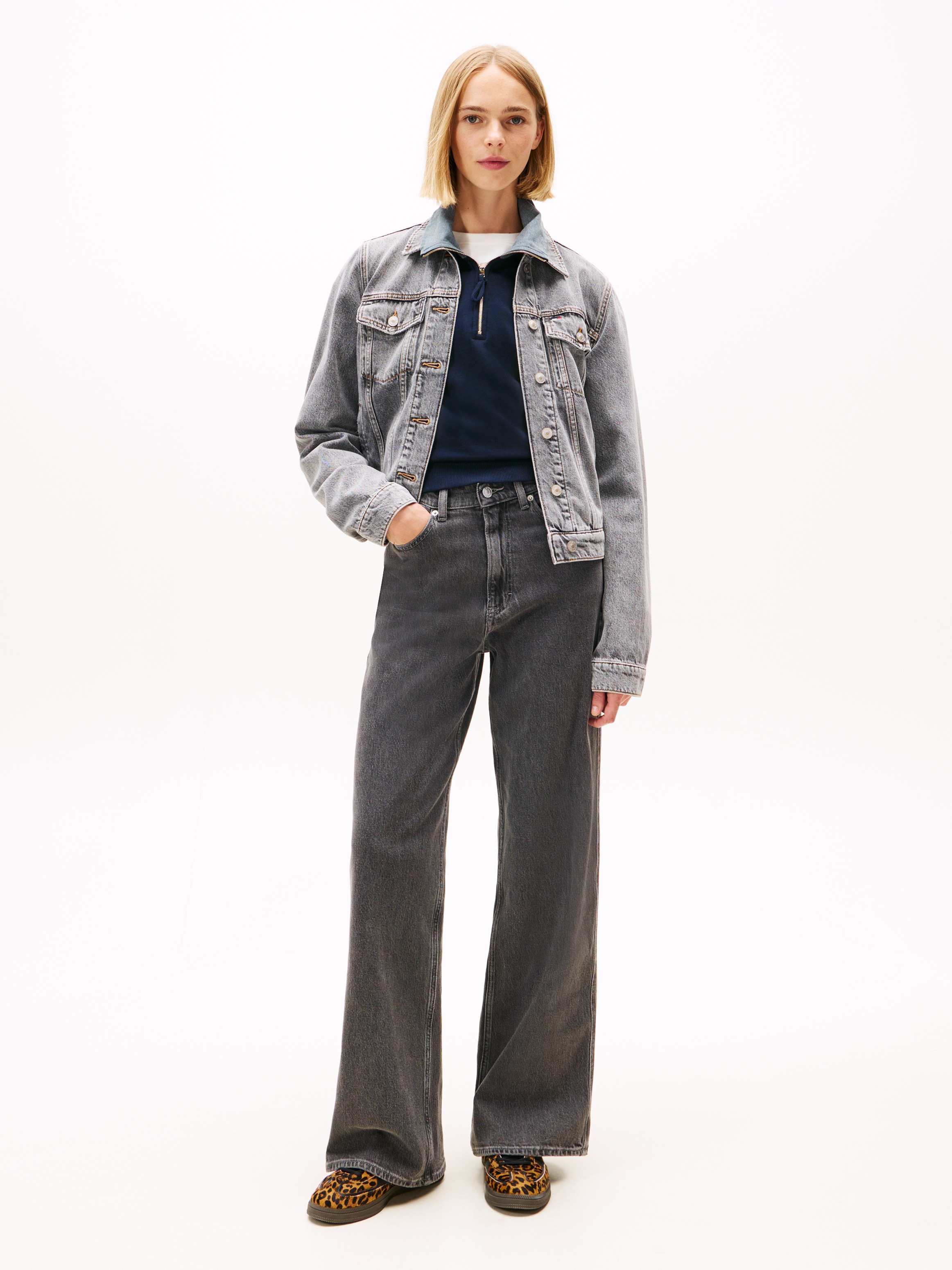 Tommy Jeans Loose-fit-Jeans »CLAIRE HR WD TAB CI4171«