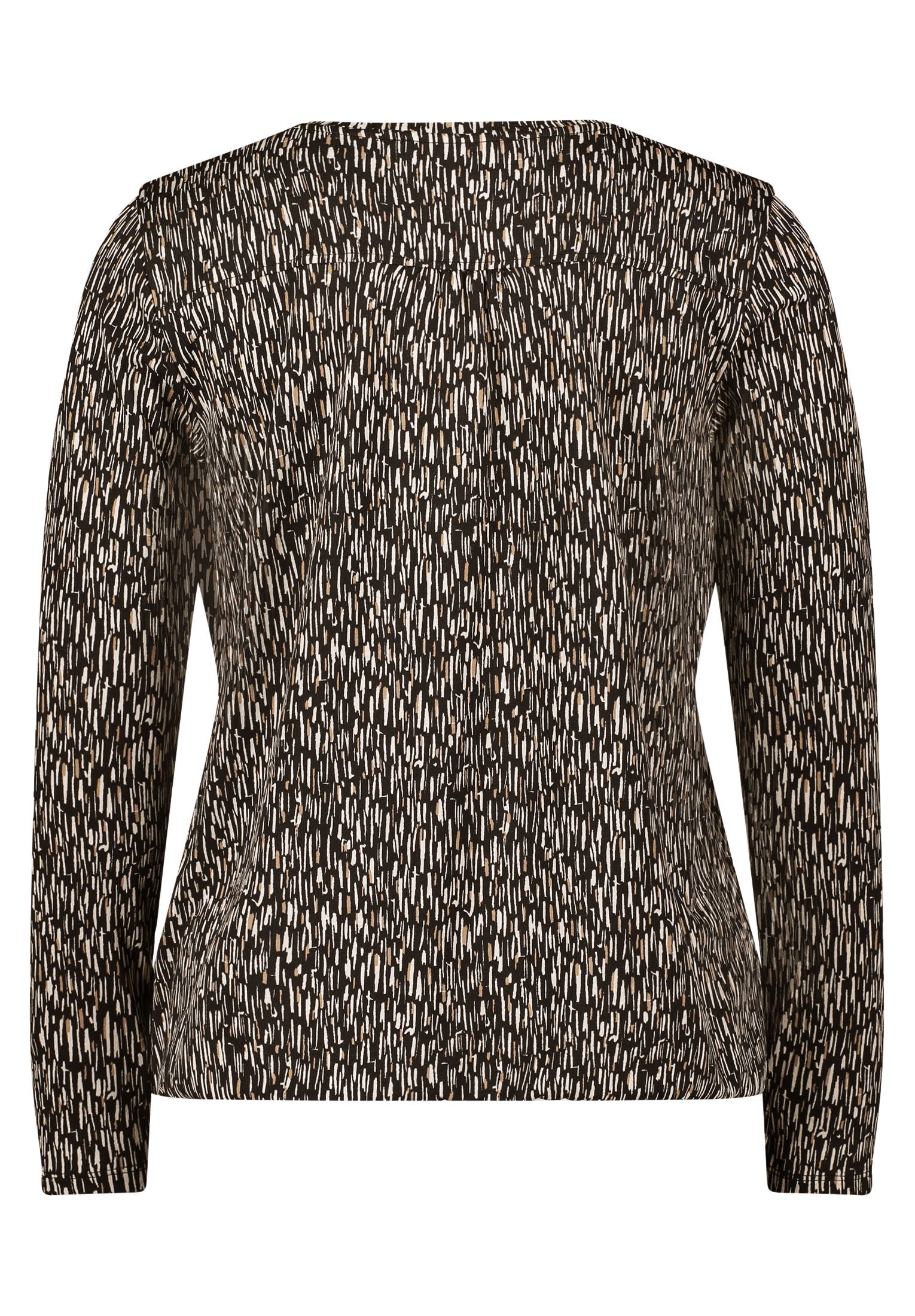 Betty&Co Langarmshirt »Blusenshirt mit Gummizug«