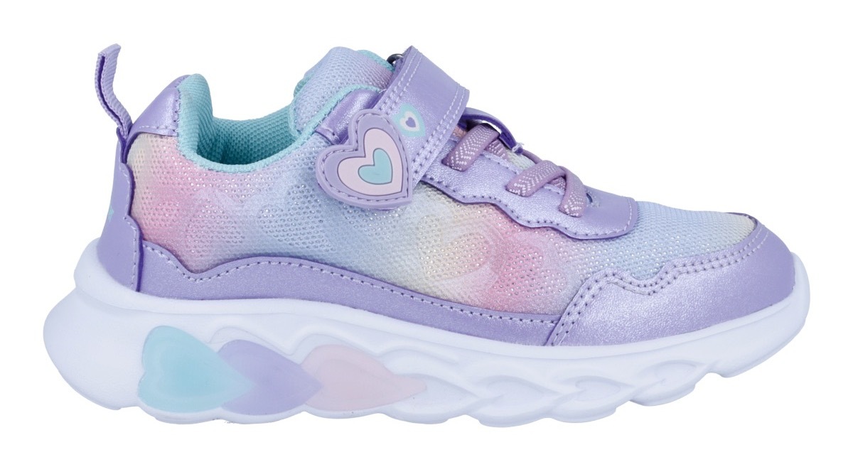 Richter Slip-On Sneaker »Stella (Blinki)«  Klettschuh, Blinkschuh, Größenschablone zum Download, mit WMS