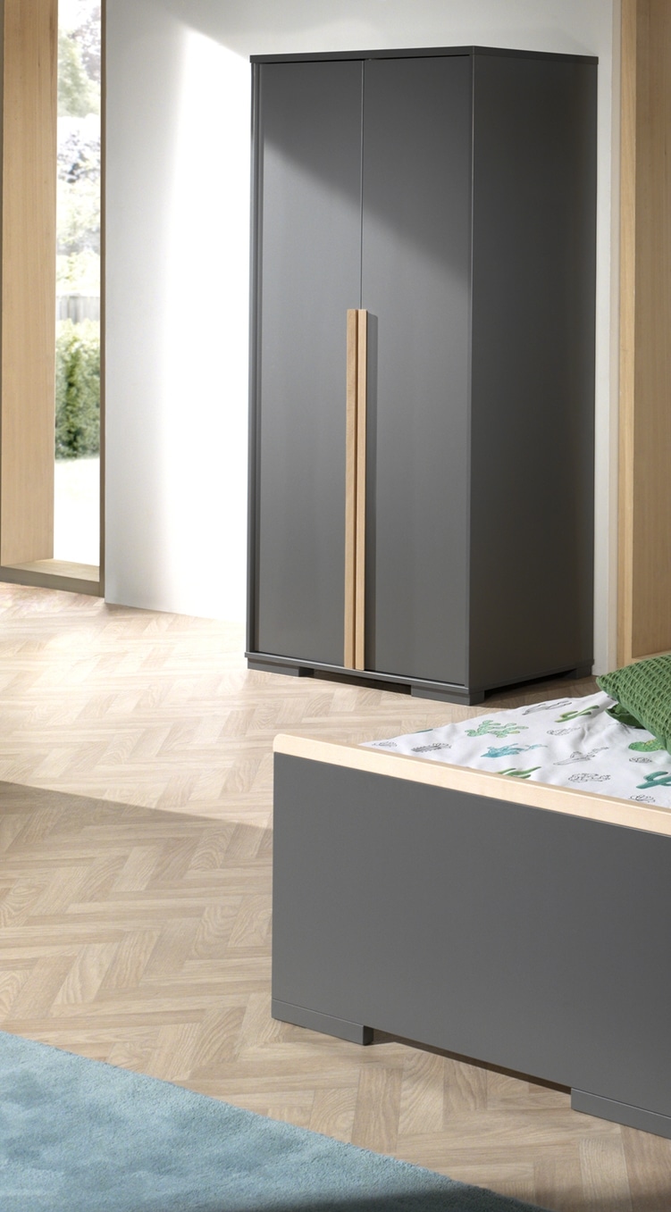 Vipack Kleiderschrank »London« Made in Europe,  mit Melamin-Oberfläche und Soft-Close