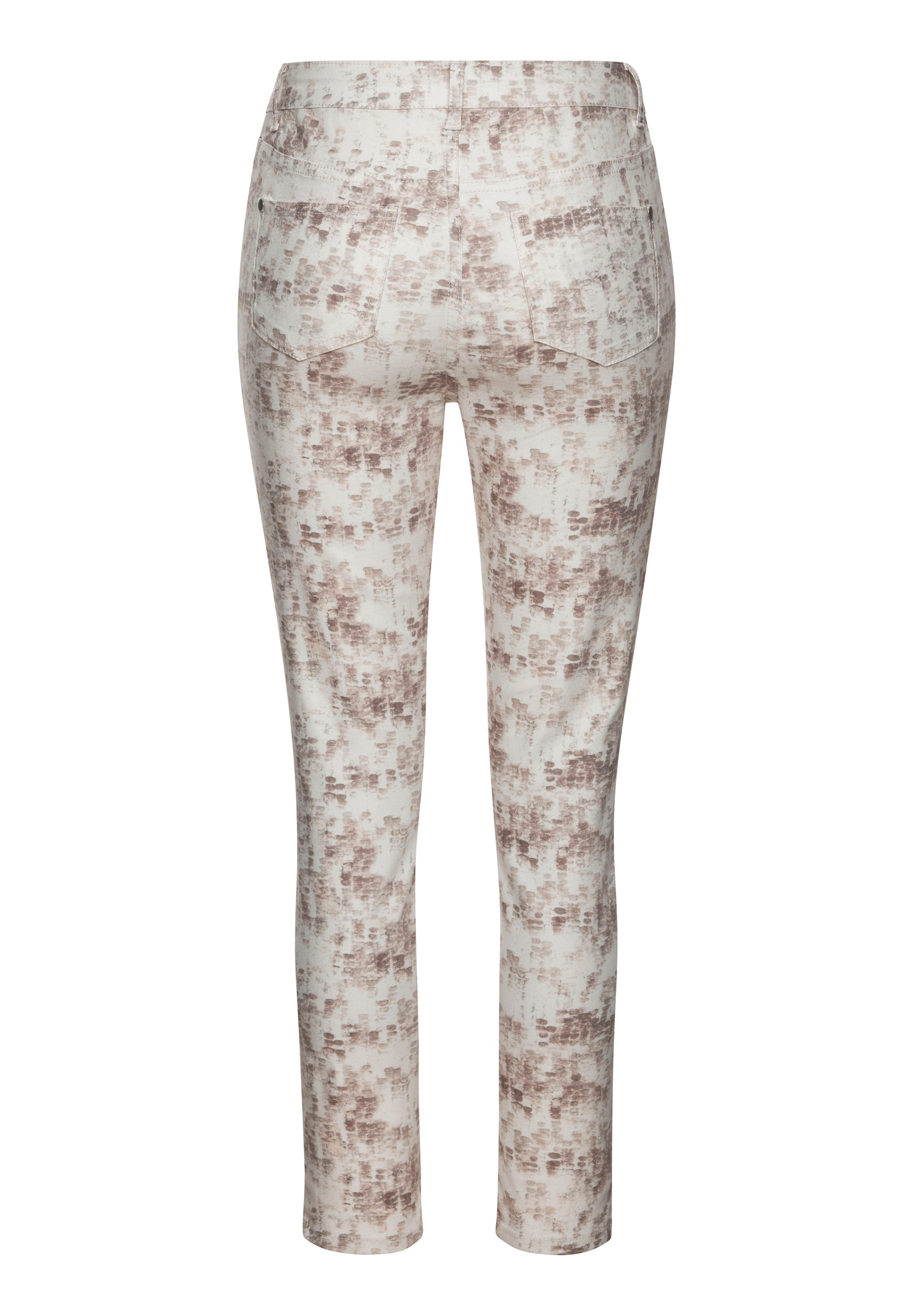 LASCANA 7/8-Jeggings, mit Alloverprint, elastische Skinny Jeans aus Baumwoll-Mix