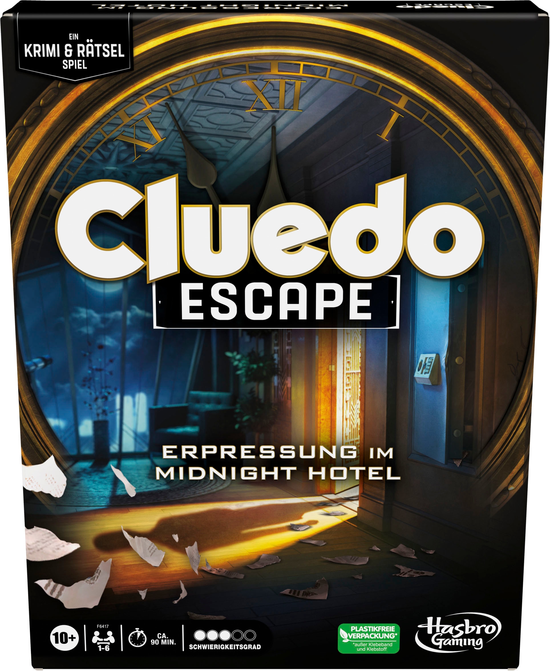 Hasbro Spiel »Hasbro Gaming, Cluedo Escape Erpressung im Midnight Hotel«