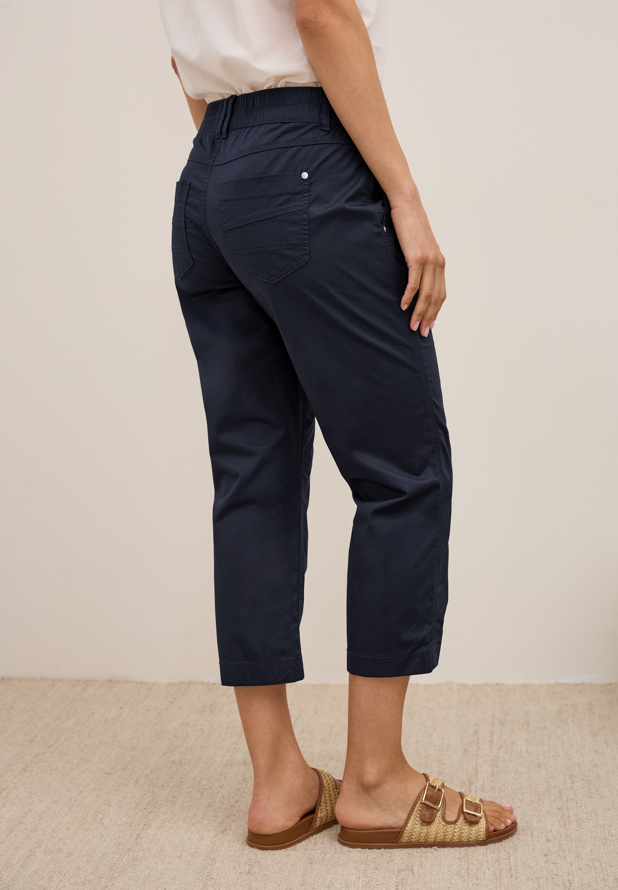 Cecil 3/4-Hose »Style NEW YORK«, mit Gummibund und Eingrifftaschen