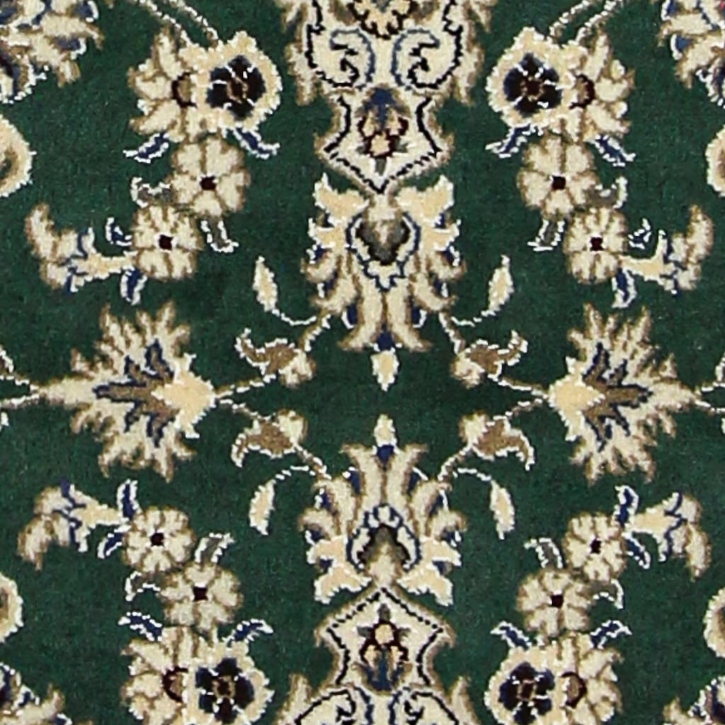 morgenland Orientteppich »Perser - Nain - 200 x 74 cm - dunkelgrün«, rechteckig