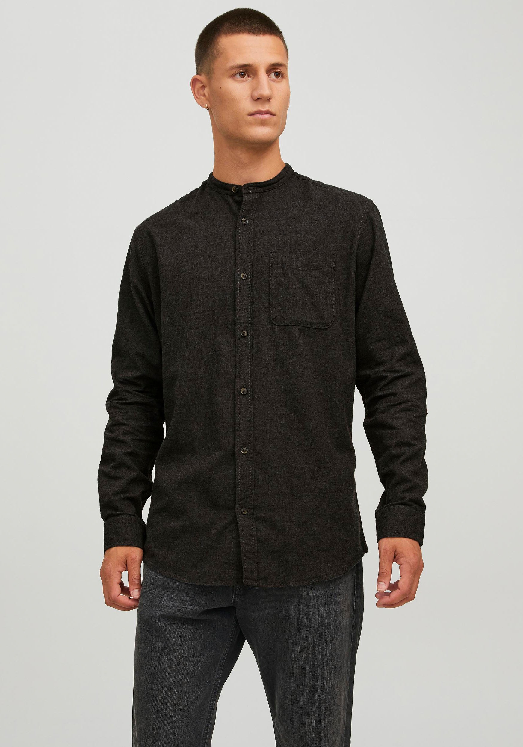 Jack & Jones Langarmhemd »BAND MELANGE SHIRT« kaufen