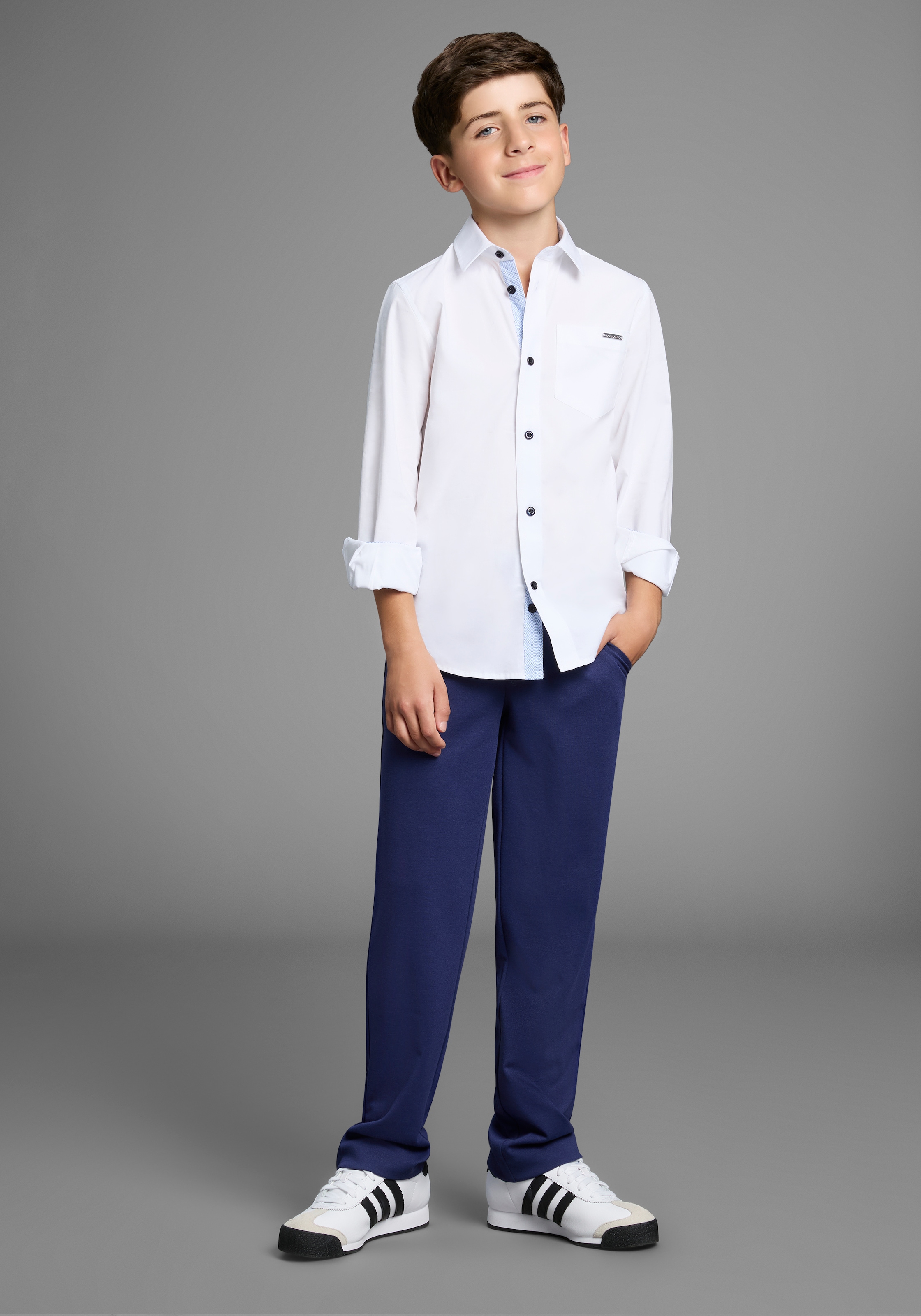 Bruno Banani Langarmhemd »Oberhemd für Jungen« NEU! BRUNO BANANI für TEENS. Elegantes Hemd