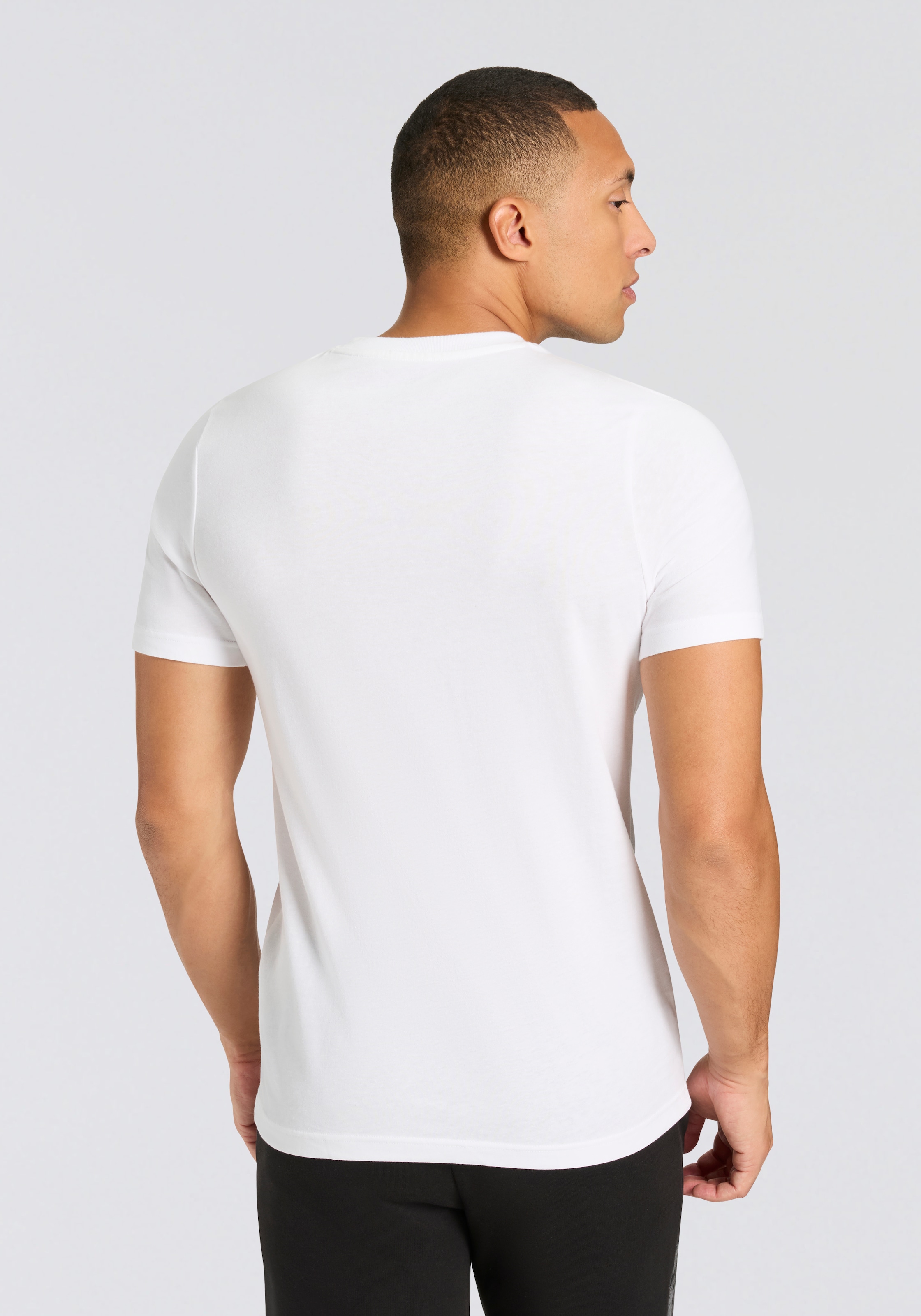 PUMA T-Shirt »ESS CAMO TEE« gerade Passform, Kurzarm, für Alltag und Freizeit