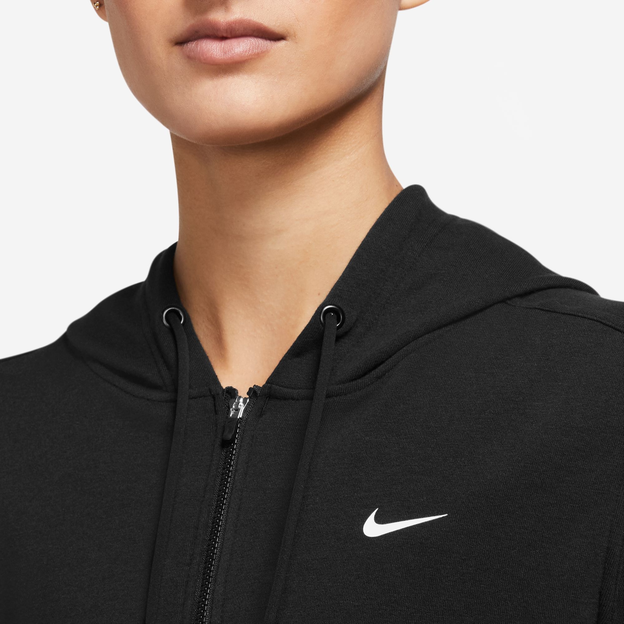 Nike Trainingsjacke »DRI-FIT ONE WOMEN'S FULL-ZIP HOODIE«
