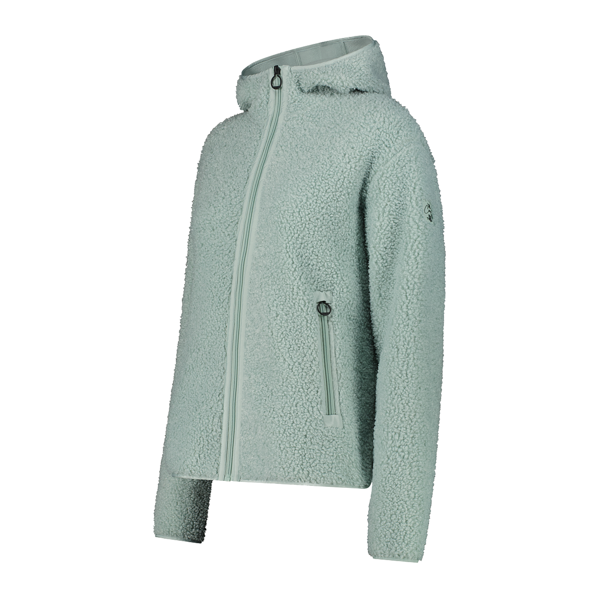 CMP Kapuzenplüschjacke sportlich-modernes Design, aus leichtem und atmungsaktivem Stoff