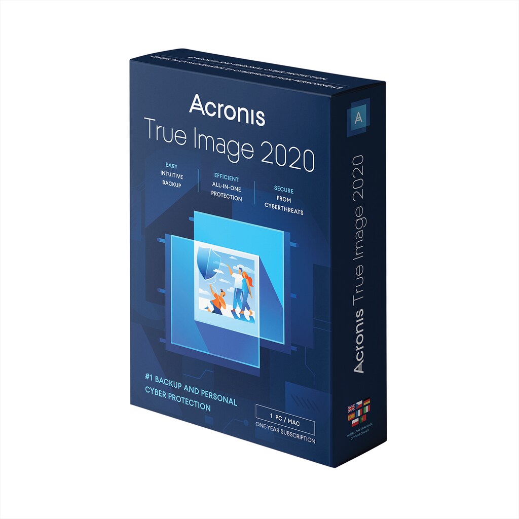 Acronis Anwendungssoftware »True Image 2021 - Premium Version - 1 TB Cloud Storage (1PC/Mac)«