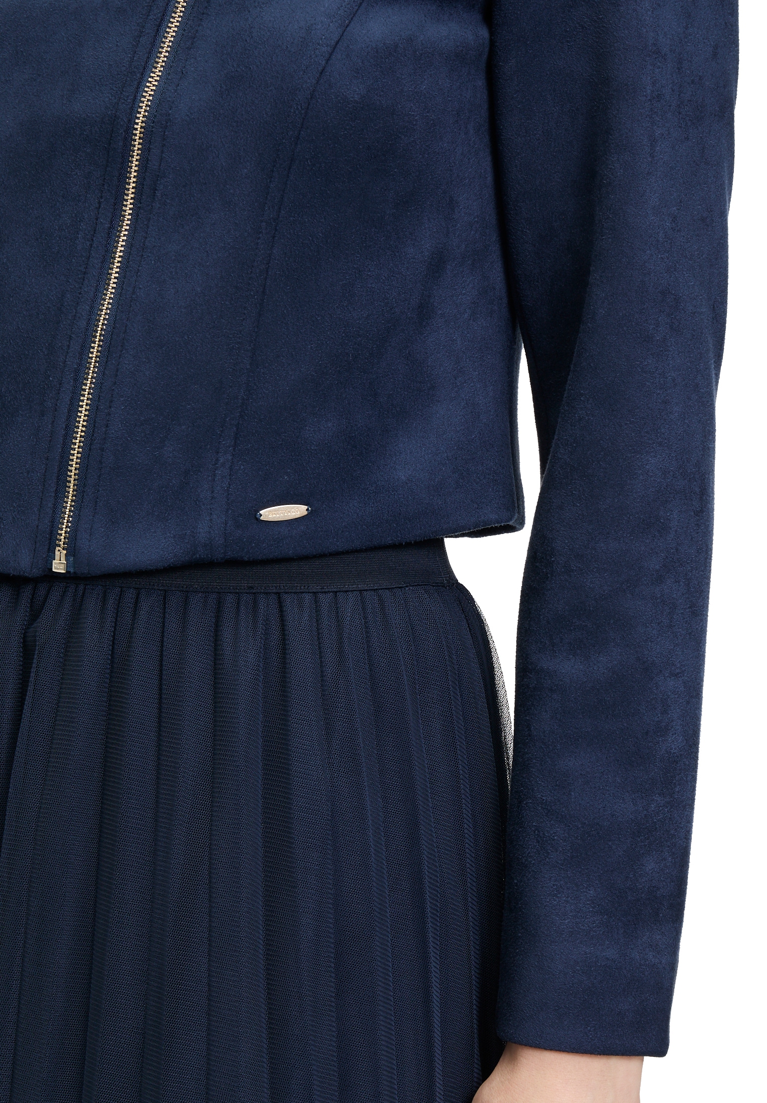 Betty&Co Jackenblazer »Bikerjacke mit Stehkragen«