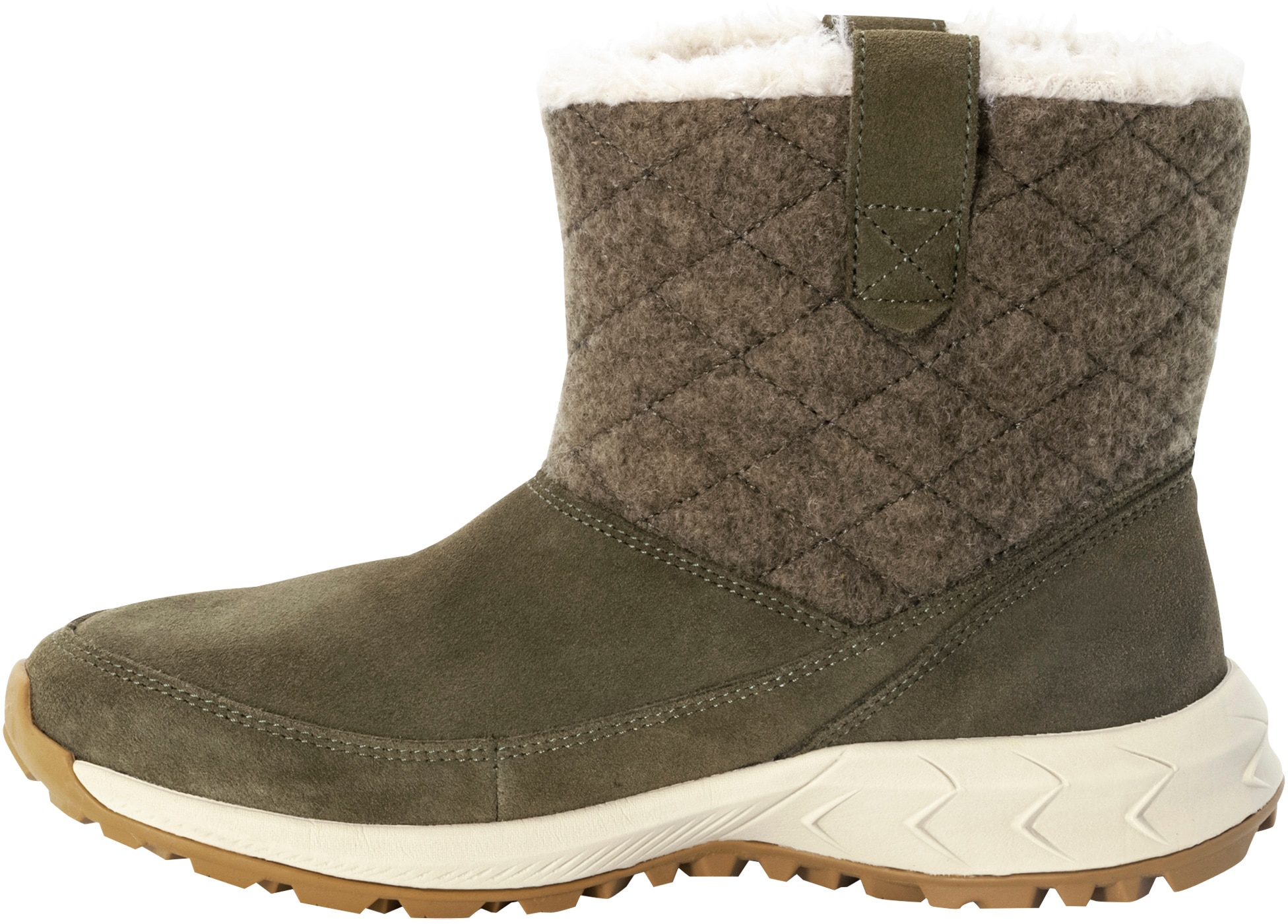 Jack Wolfskin Schlupfboots »QUEENSTOWN TEXAPORE BOOT W«, Winterboots, Snowboots, Winterschuhe, wasserdicht und gefüttert