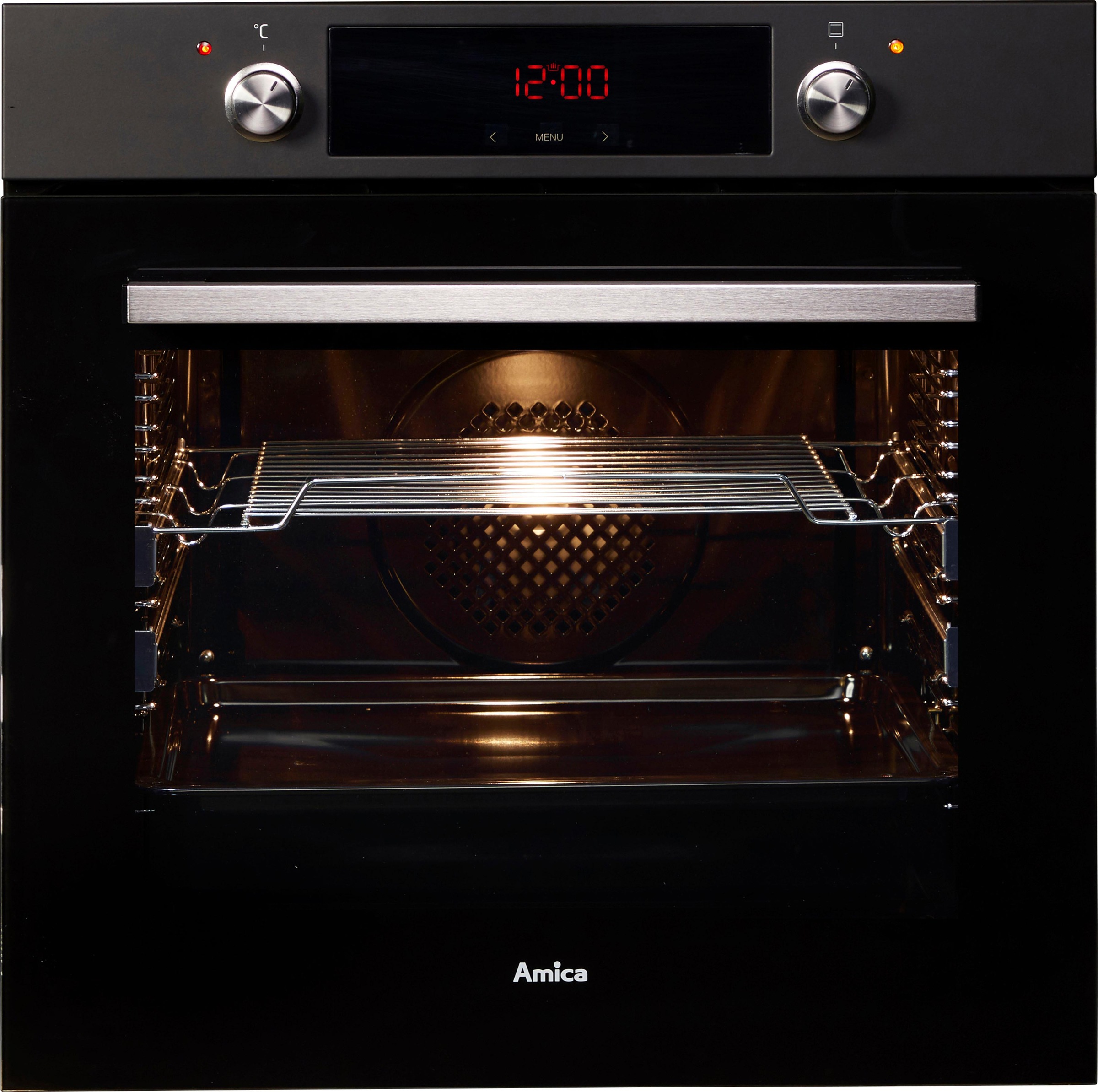 Amica Einbaubackofen  »EBX 944 610 SM«, mit 2-fach-Teleskopauszug, Simple Steam, Simple Steam