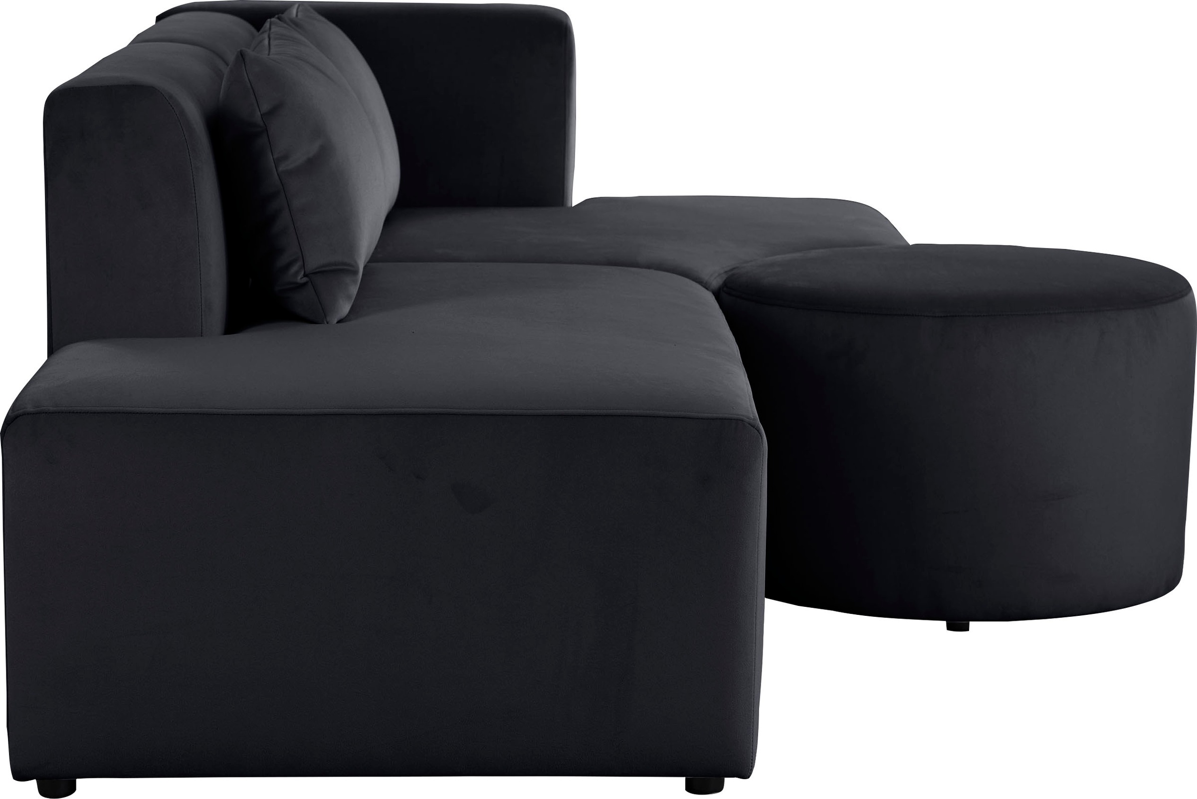 Leonique Ecksofa »Alexane L-Form«, zusammengesetzt aus Modulen, in vielen Bezugsqualitäten und Farben.
