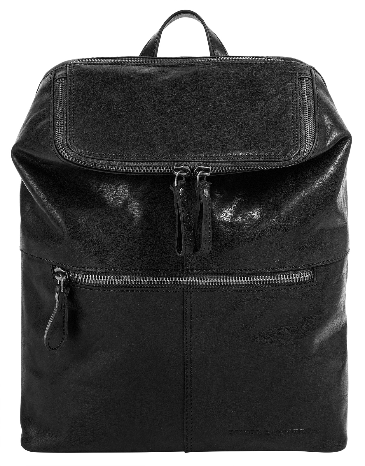 Cityrucksack, echt Leder