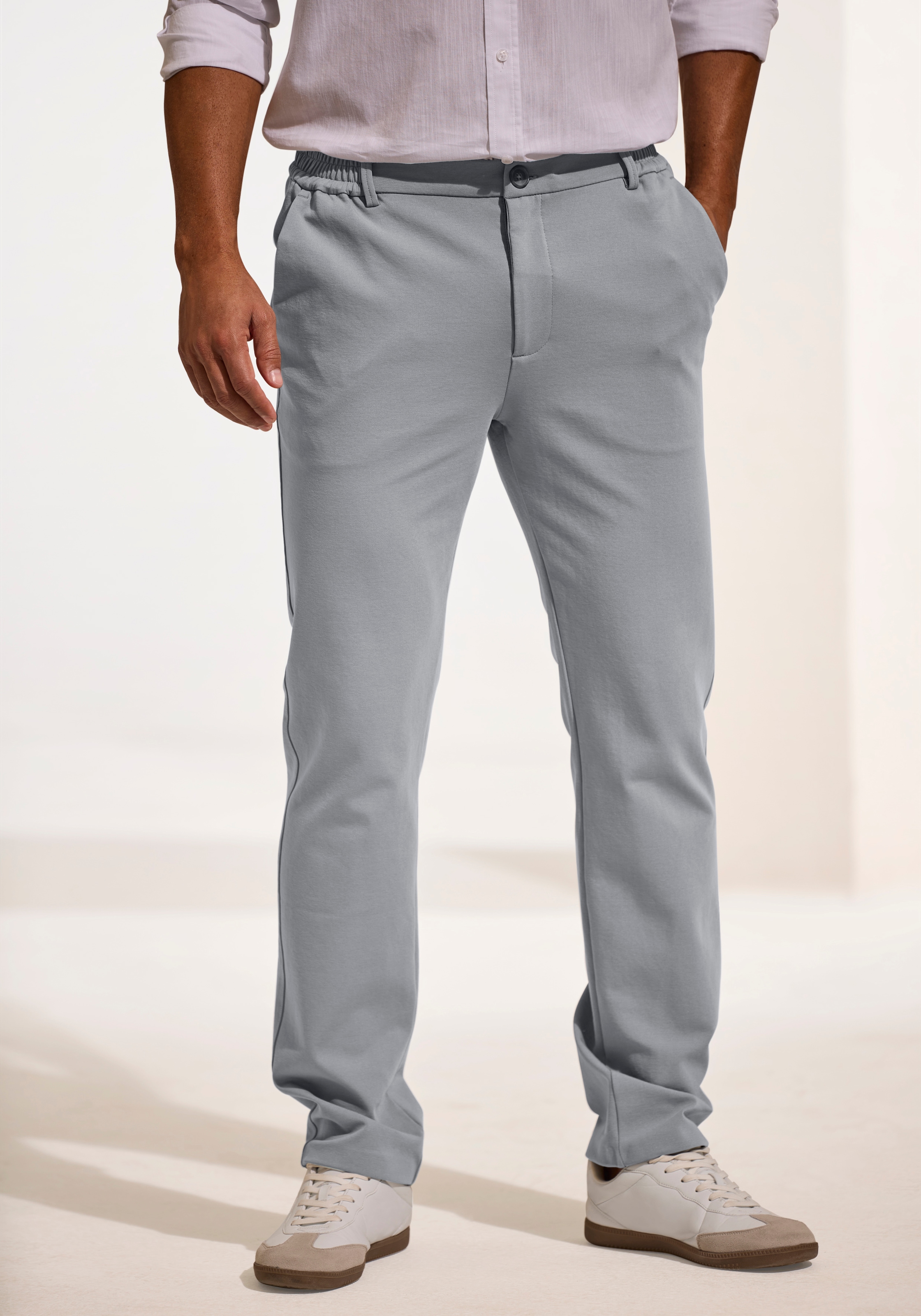 H.I.S Stoffhose », Dehnbund-Hose mit seitlichem Gummizug, auch in großen Größen«  Komfortbund - besonders bequem