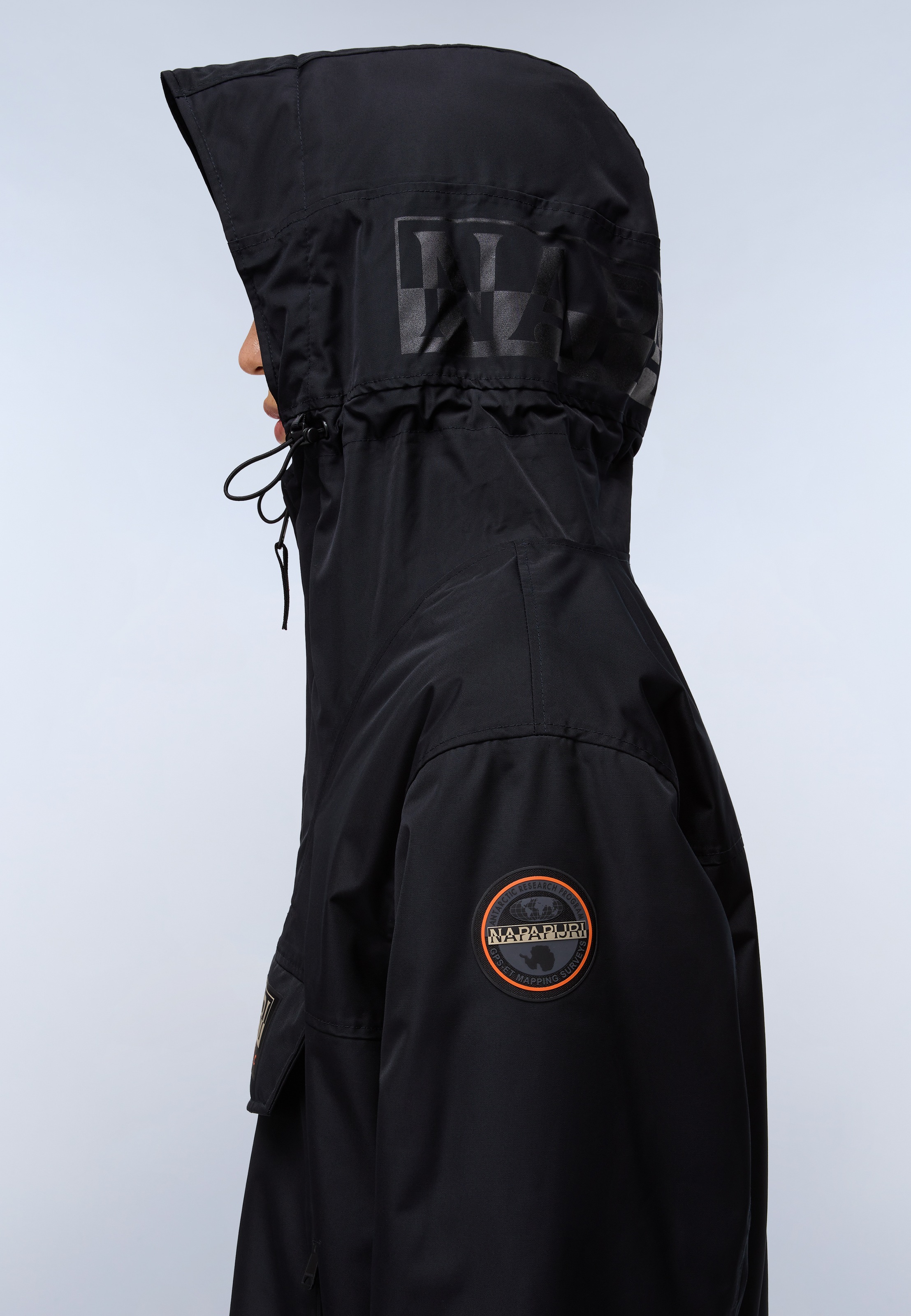 Napapijri Anorak mit Kapuze aus Polyester, auch in großen Größen