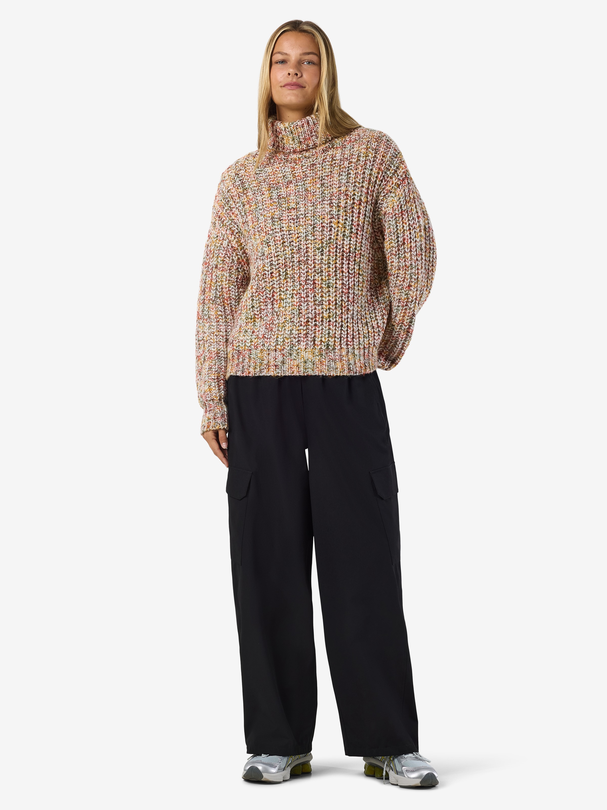 Noisy may Rollkragenpullover »NMMARNEY L/S HIGH NECK KNIT FWD NOOS«