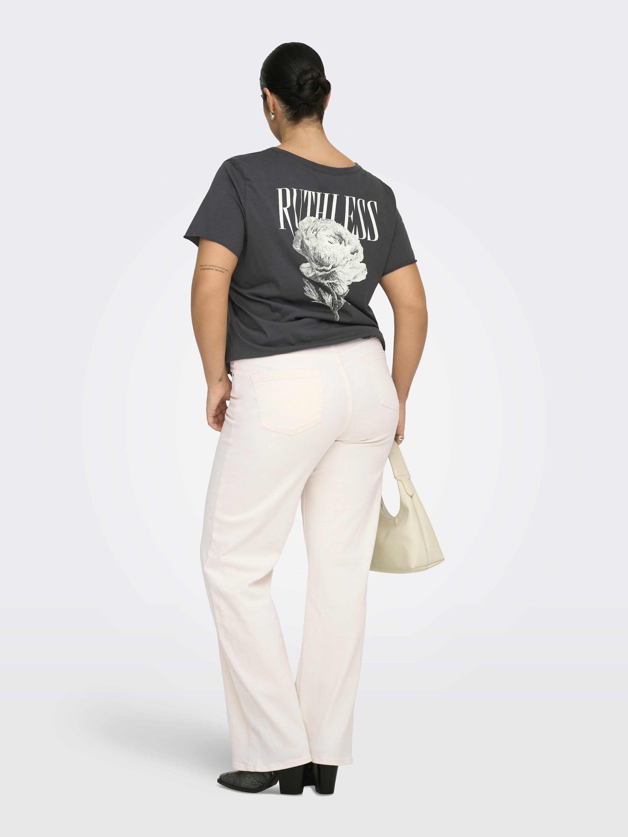 ONLY CARMAKOMA Skinny-fit-Jeans »CARWILLY HW WIDE DNM DOT019 NOOS«