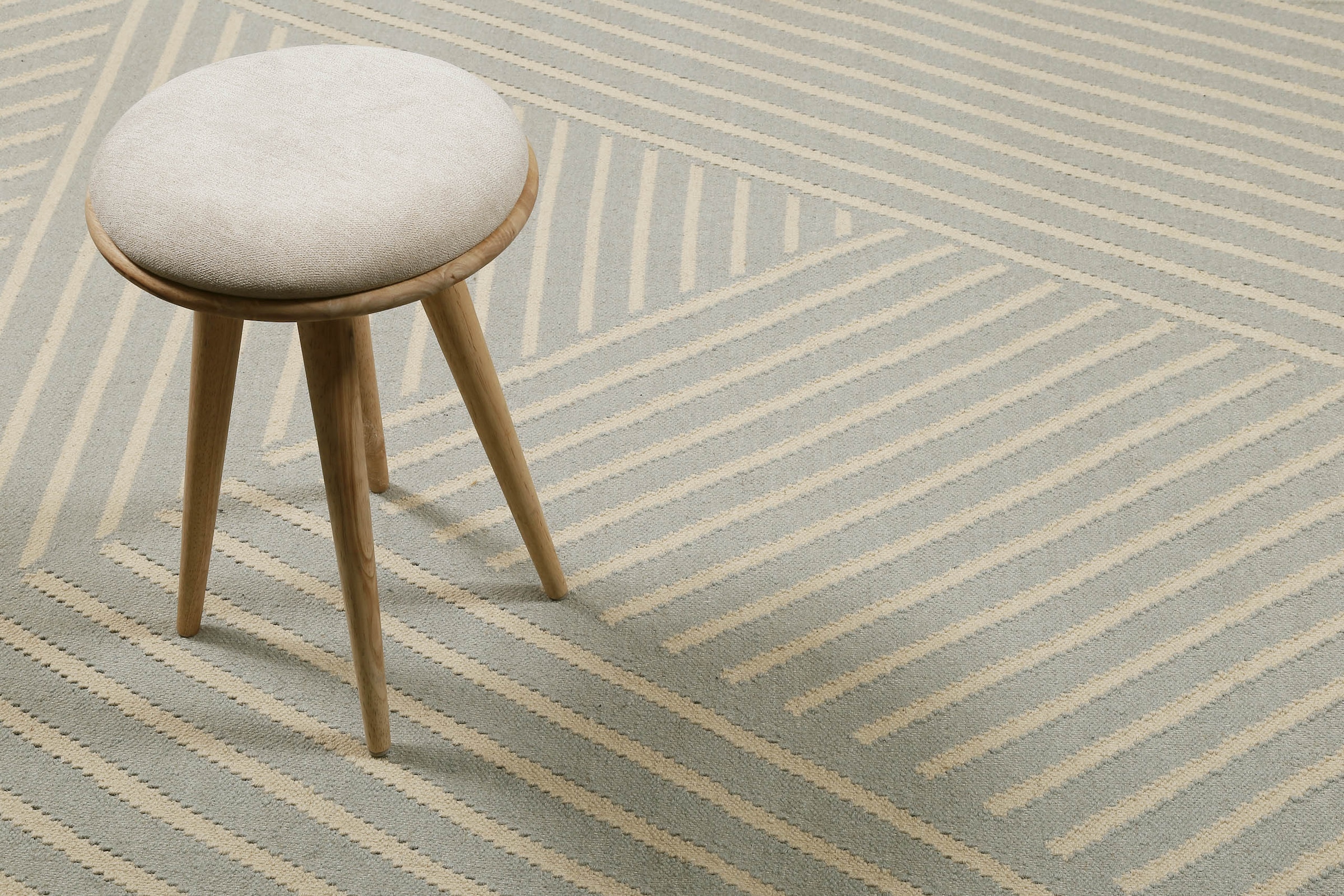 Wecon home Teppich »Modern Pop«, rechteckig, 5 mm Höhe, handgewebt, robust, strapazierfähig, skandinavisch, Naturfaser