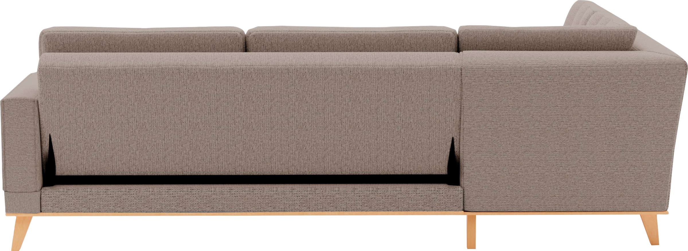 sit&more Ecksofa »Lavida L-Form«, wahlweise mit Kippfunktion und Bettkasten