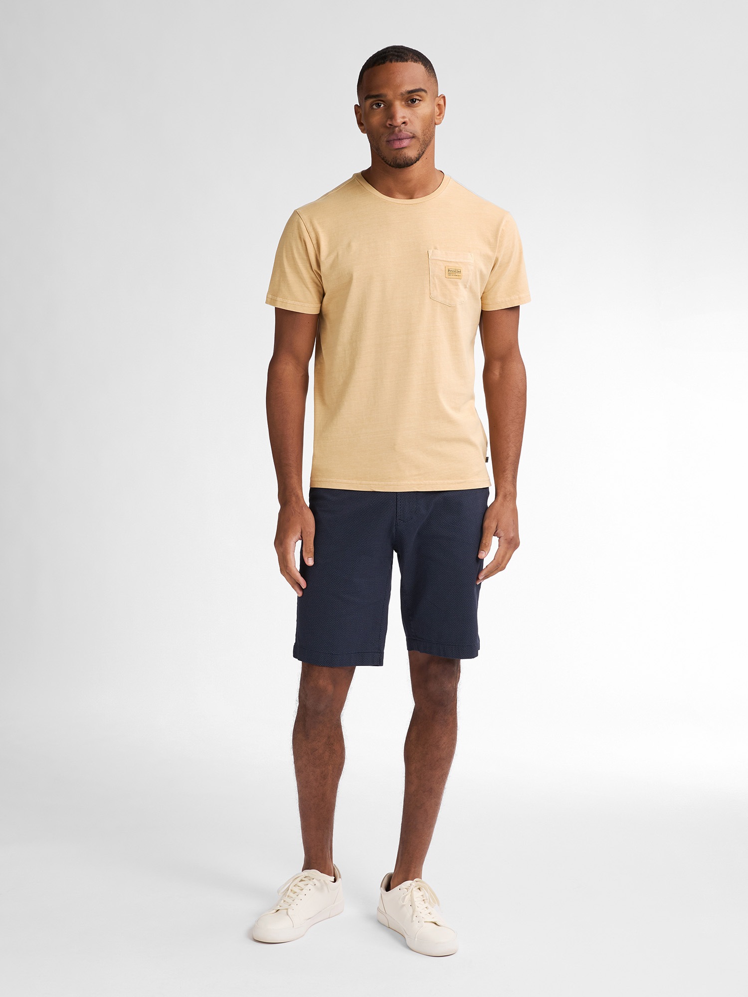Petrol Industries Chinoshorts, Sommerhose mit Gürtel